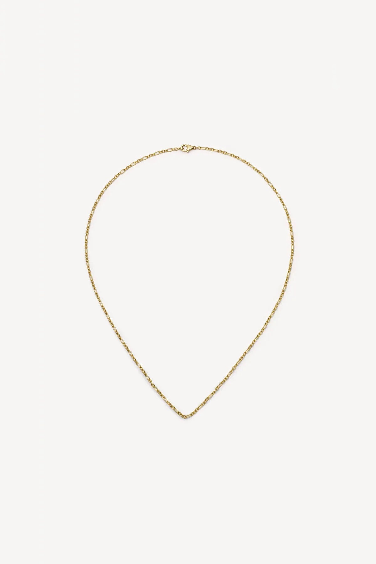 LOQUET LONDON | YELLOW GOLD FIGARO CHAIN