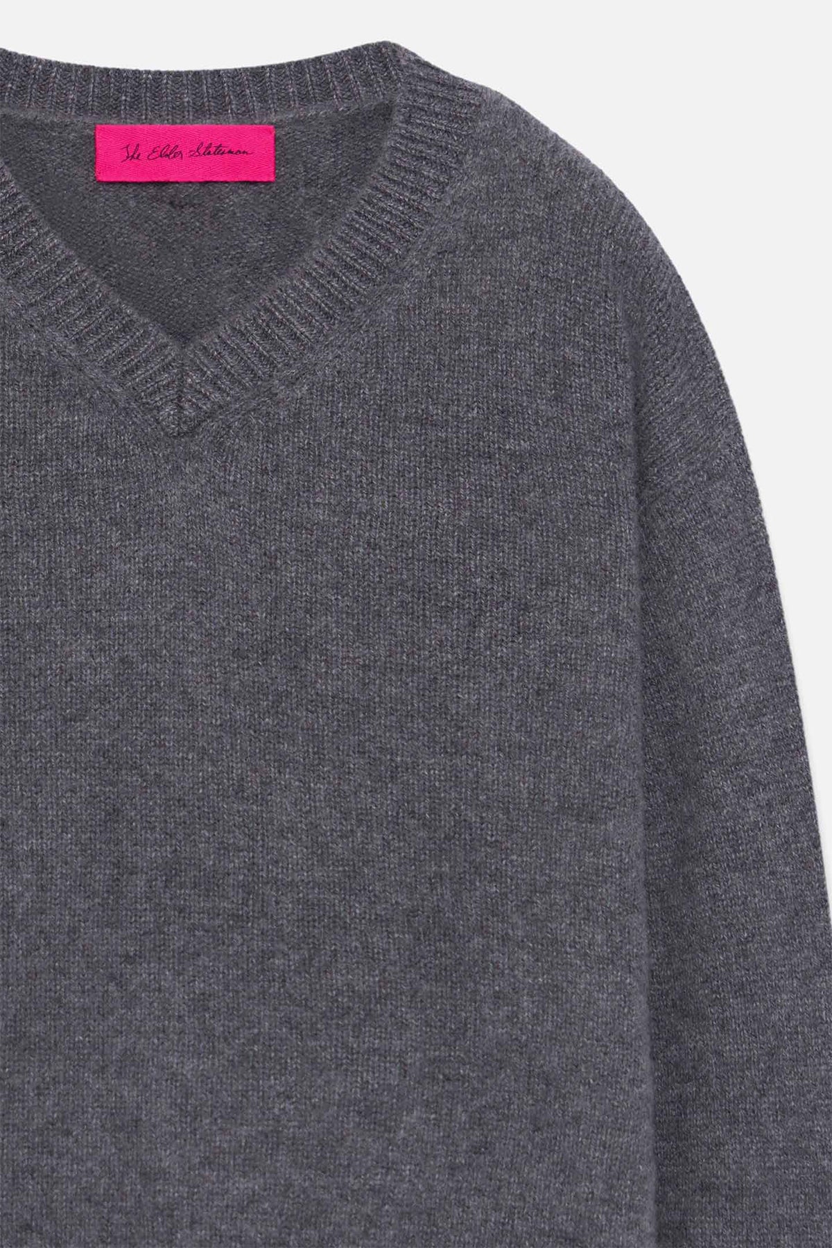 THE ELDER STATESMAN | STATESMAN V-NECK SWEATER