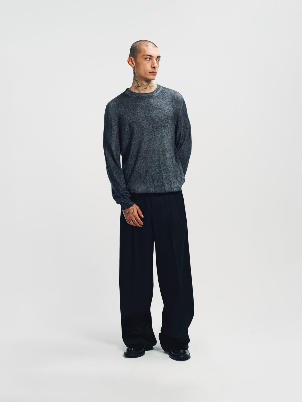 AVANT TOI | HAND PAINTED REVERSIBLE SWEATER