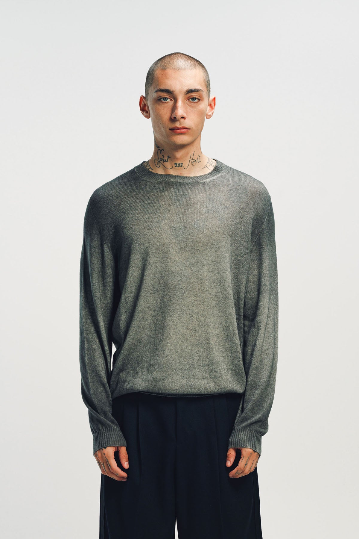 AVANT TOI | HAND PAINTED REVERSIBLE SWEATER