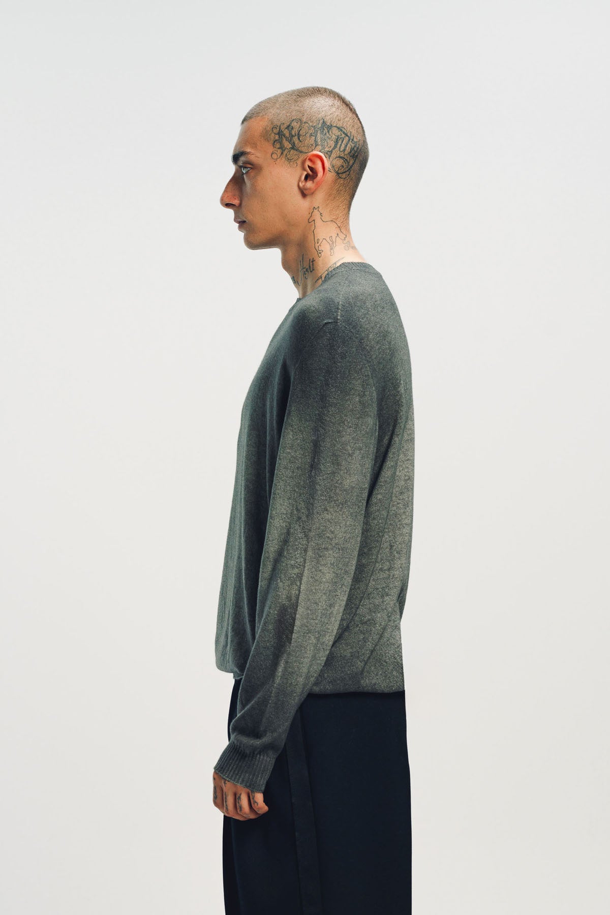 AVANT TOI | HAND PAINTED REVERSIBLE SWEATER