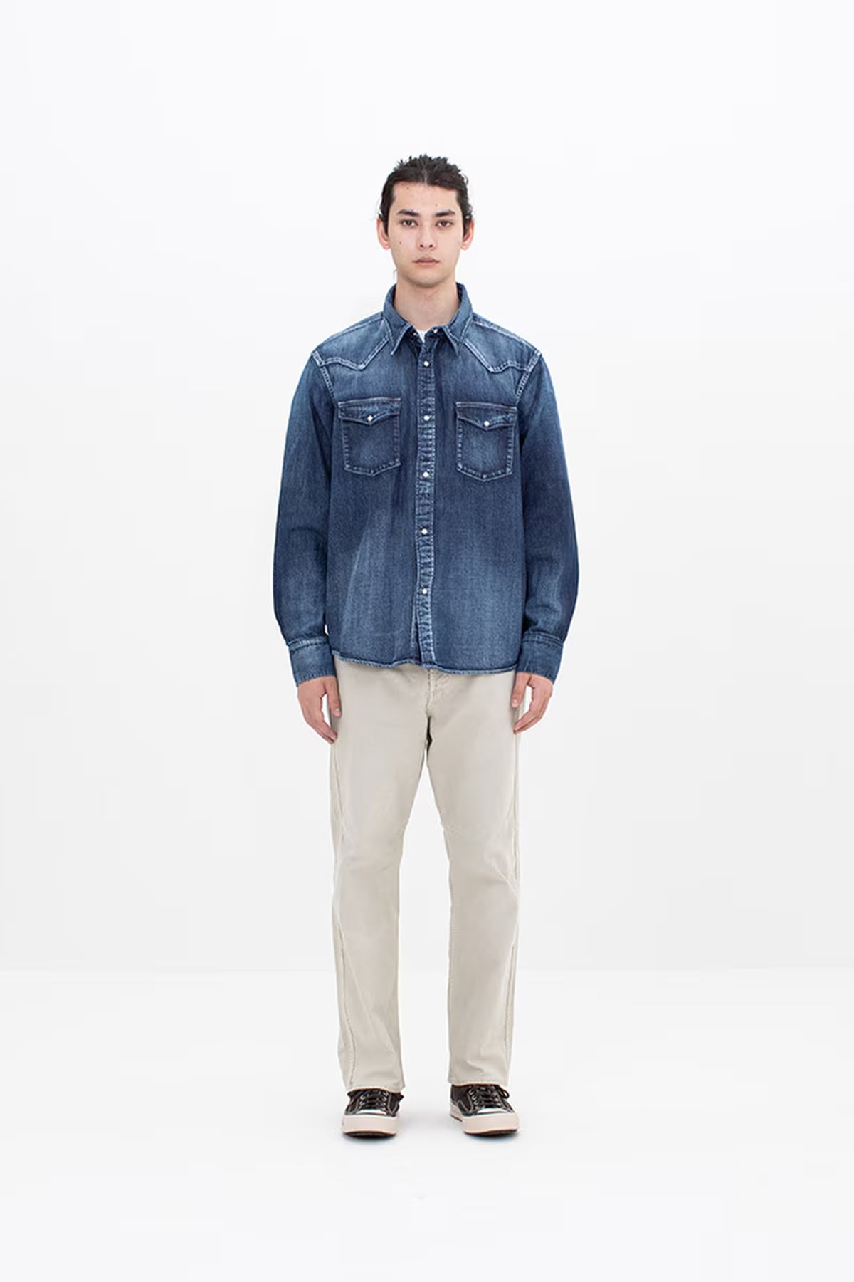 VISVIM | SOCIAL SCULPTURE LONG SLEEVE SHIRT