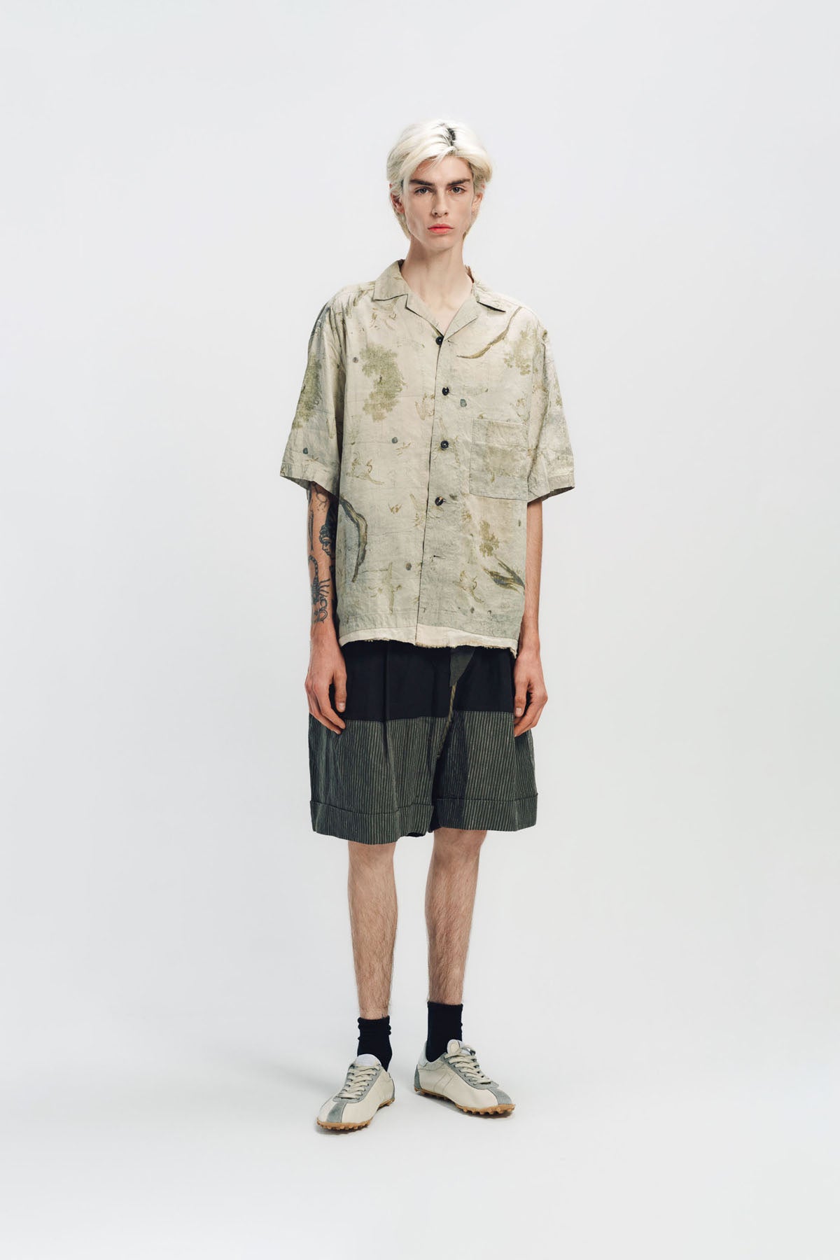 ZIGGY CHEN | HEAVY PATCHWORK SHORTS