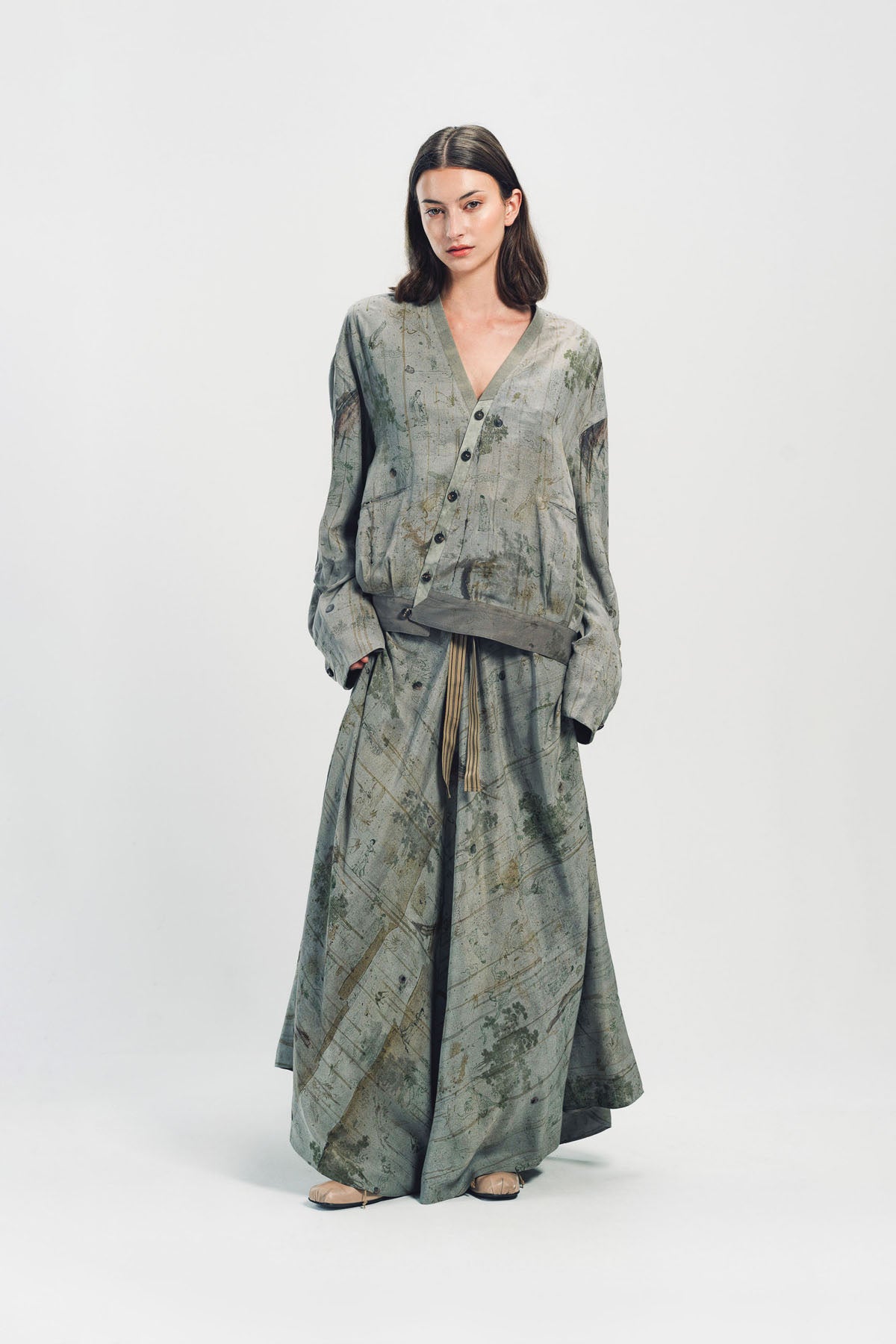 ZIGGY CHEN | DIGITAL PRINT CARDIGAN