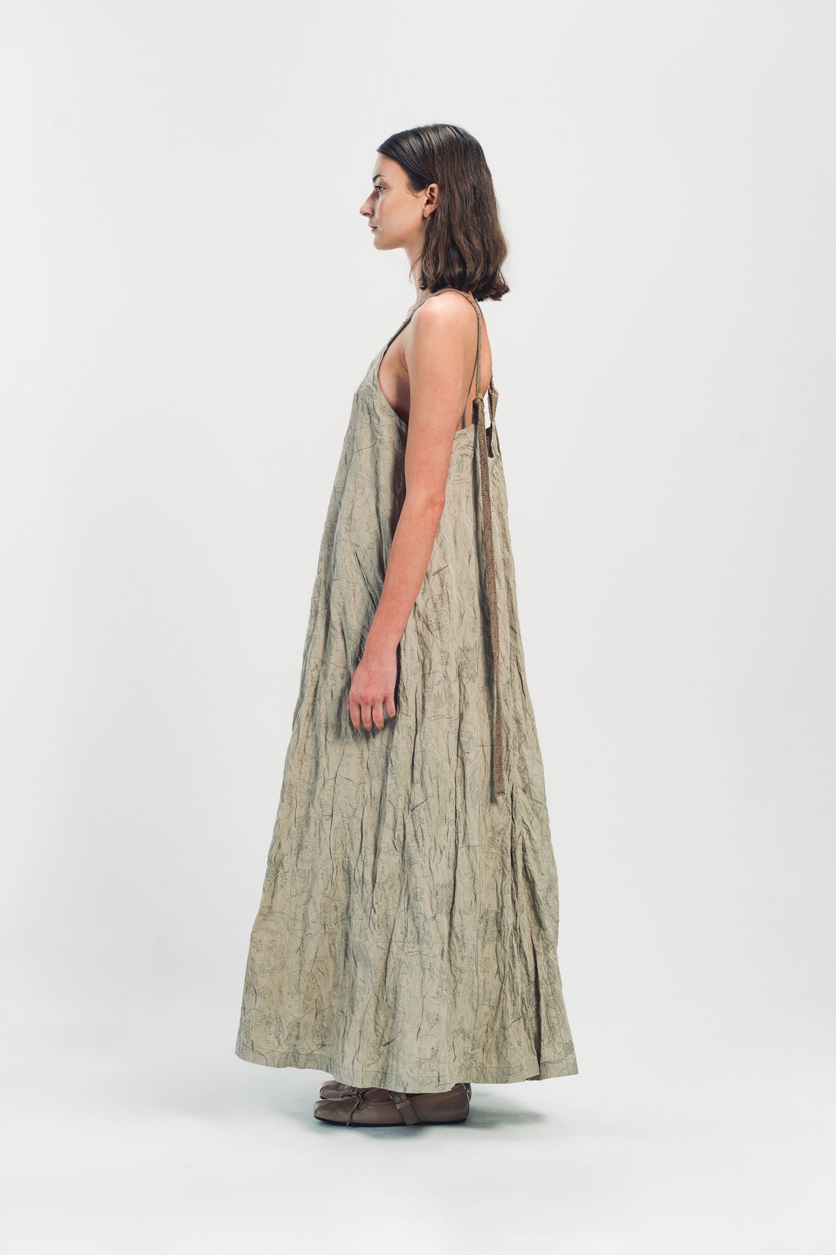 ZIGGY CHEN | DIGITAL HALTER DRESS