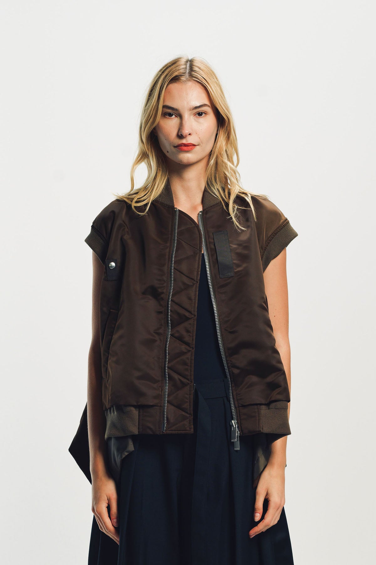 SACAI | NYLON TWILL VEST