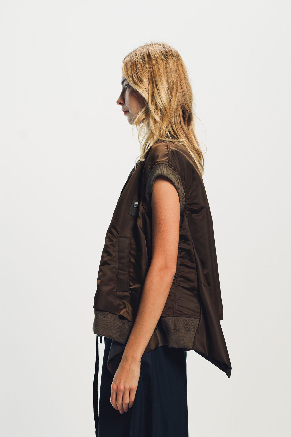 SACAI | NYLON TWILL VEST