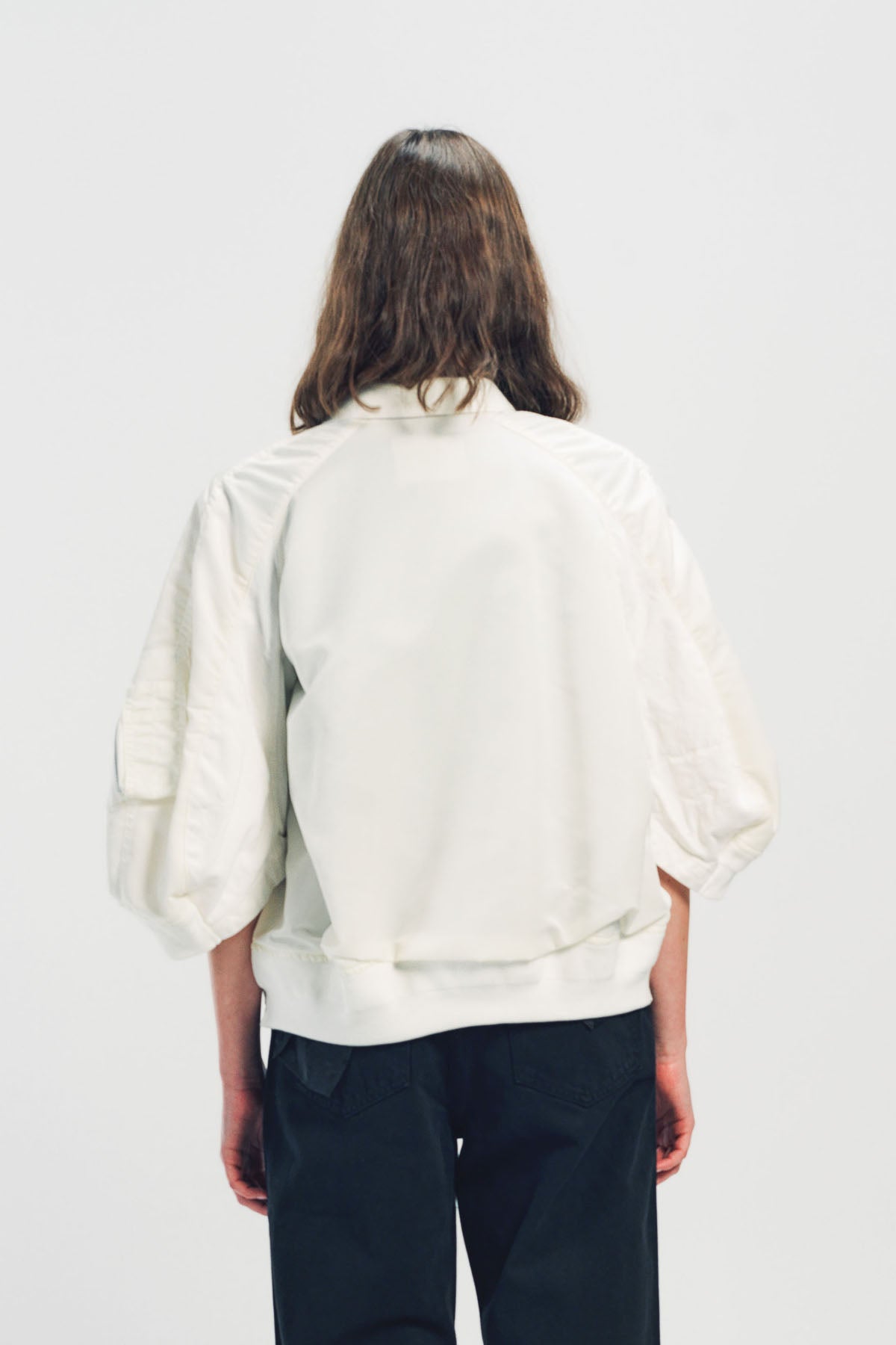 SACAI | DENIM X NYLON TWILL JACKET