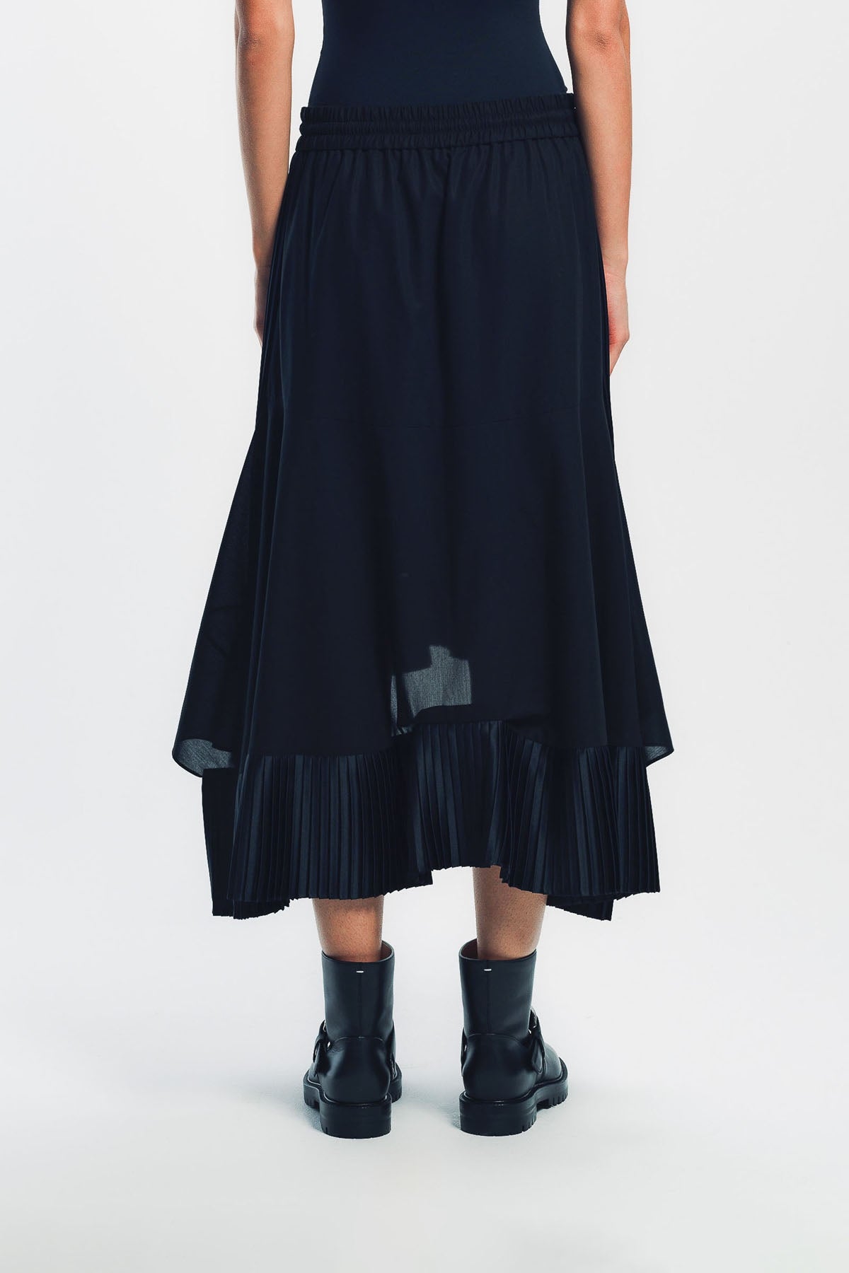 SACAI | BROADCLOTCH SKIRT