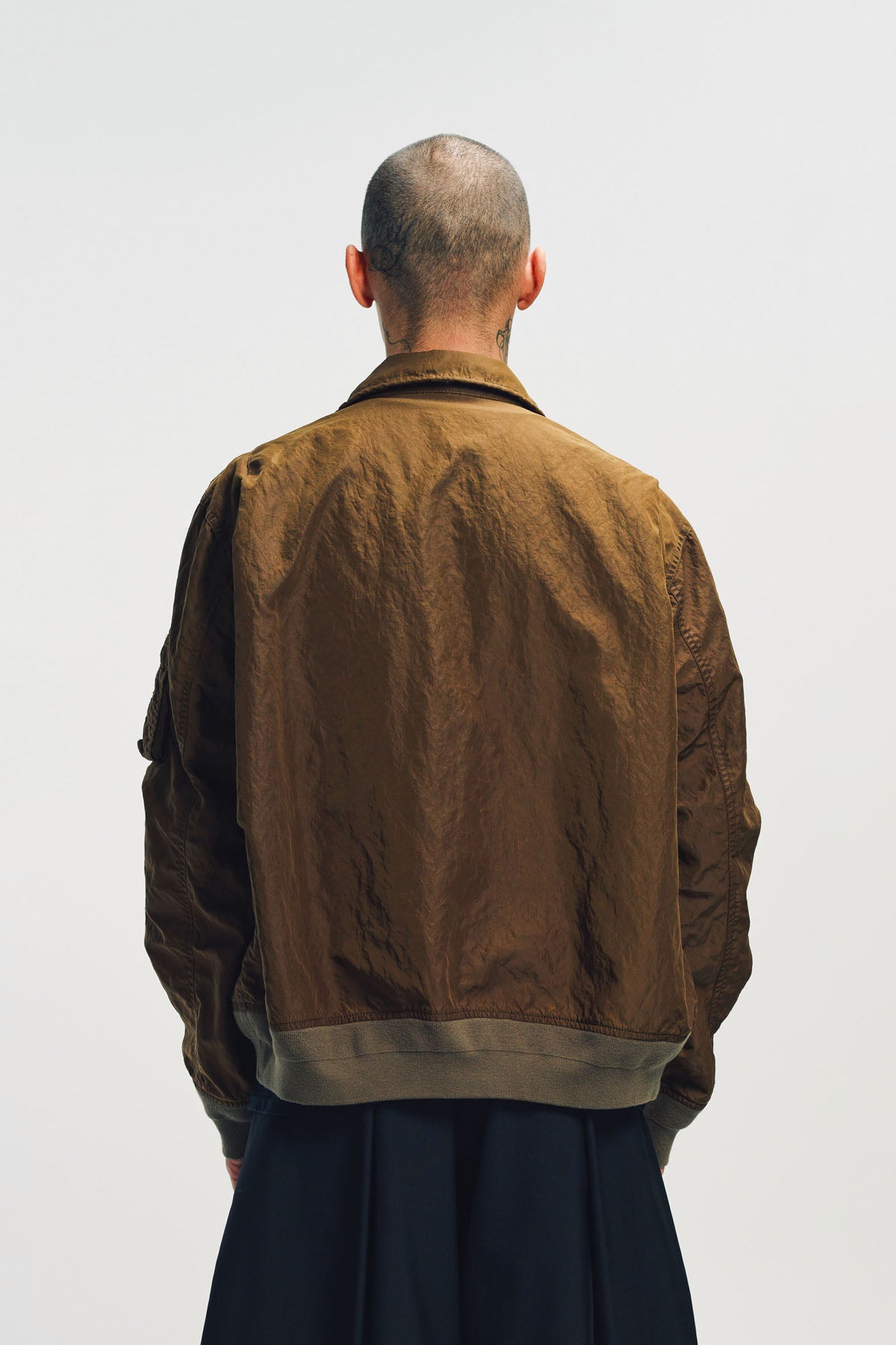 SACAI | TREATED NYLON TWILL BLOUSON