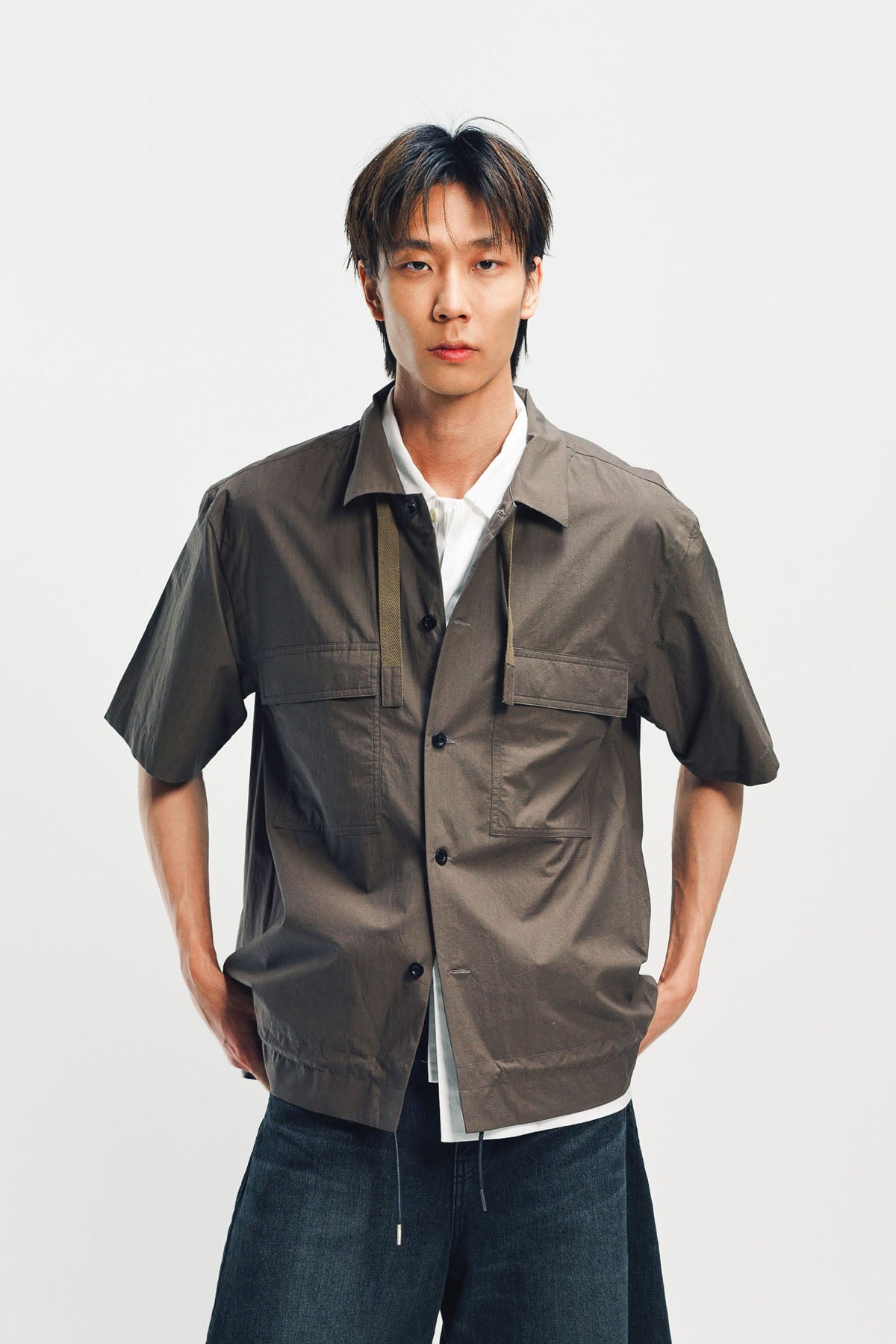 SACAI | COTTON TYPEWRITER SHIRT