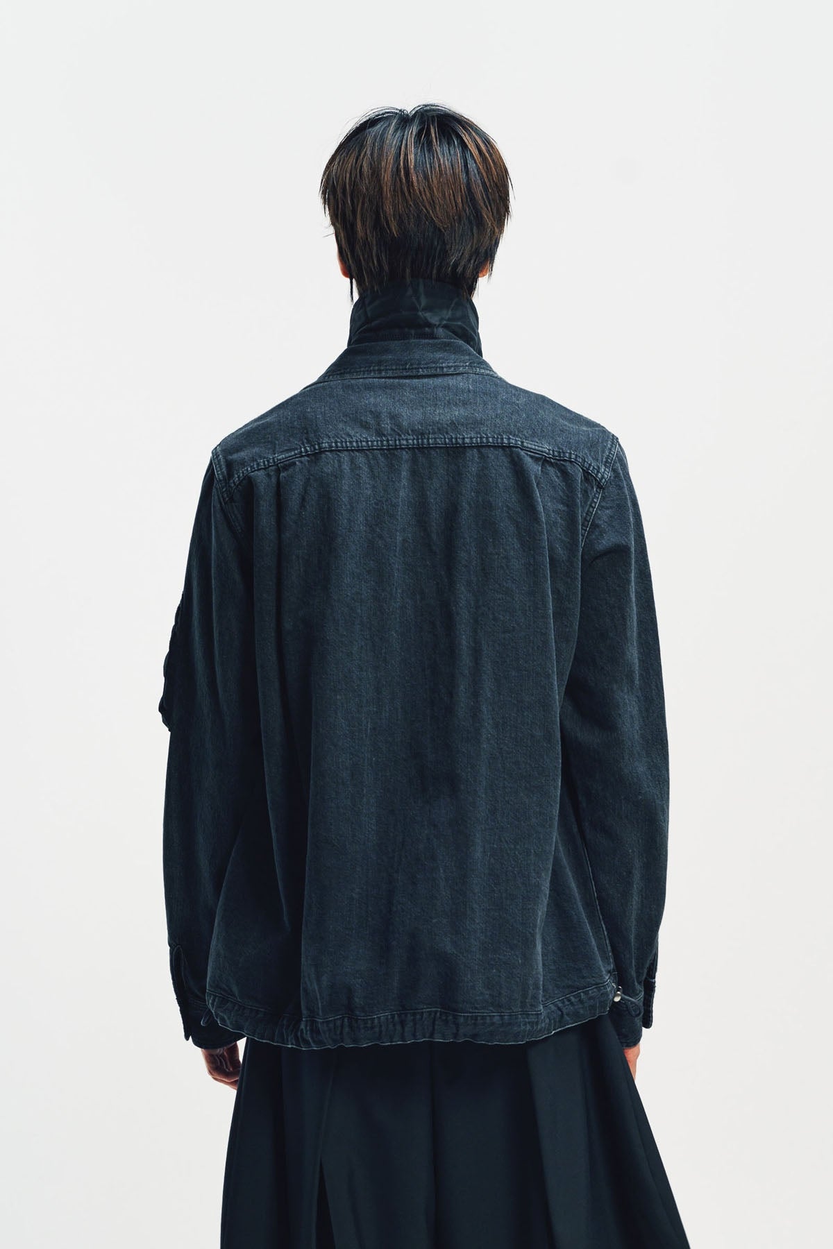 SACAI | DENIM X NYLON TWILL BLOUSON