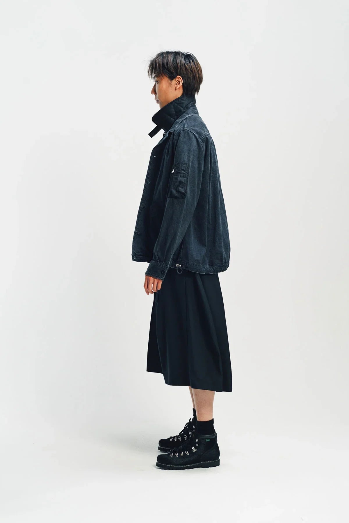 SACAI | DENIM X NYLON TWILL BLOUSON