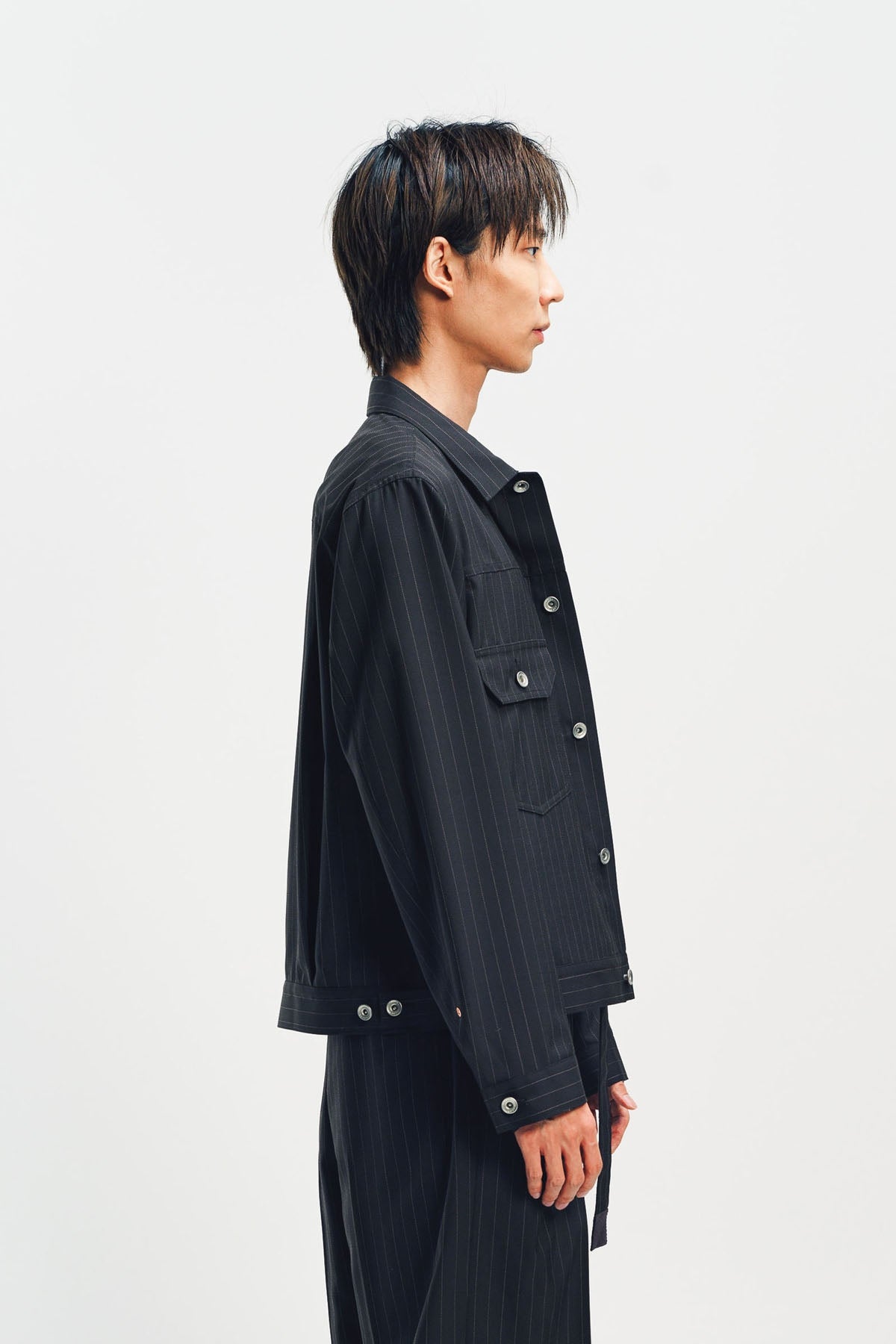 SACAI | CHALK STRIPE JACKET