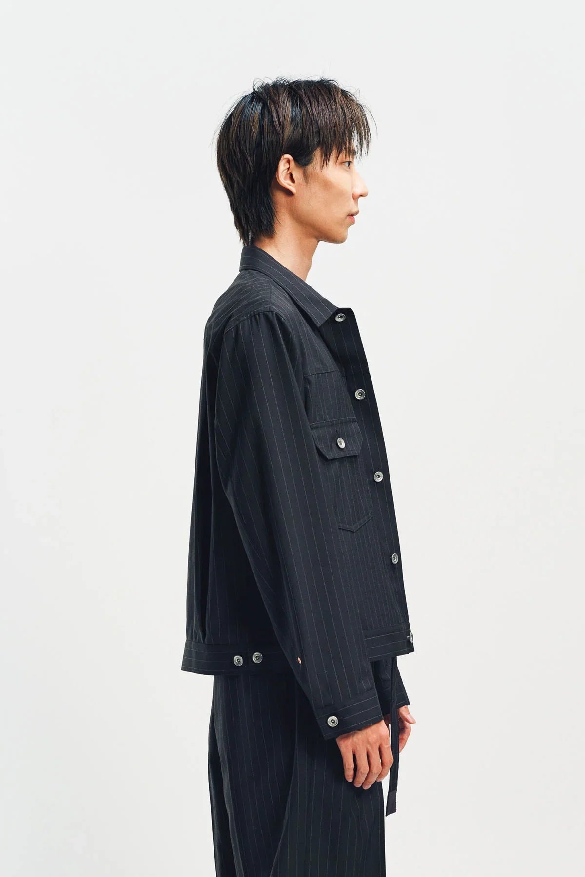 SACAI | CHALK STRIPE JACKET