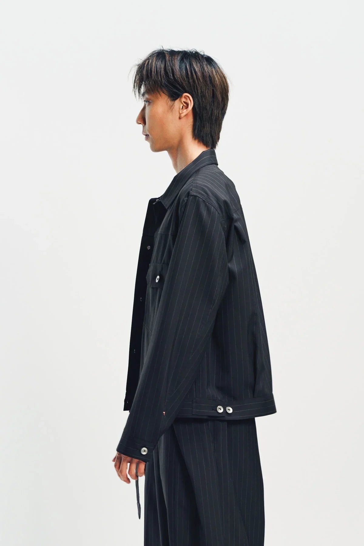 SACAI | CHALK STRIPE JACKET