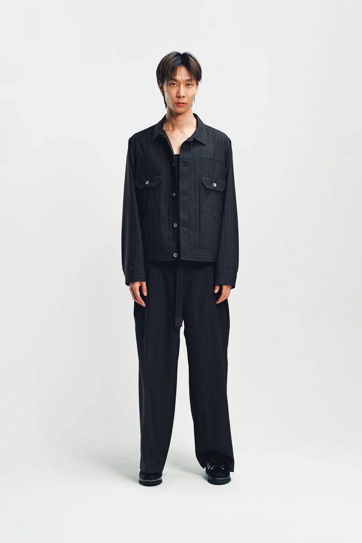 SACAI | CHALK STRIPE PANTS