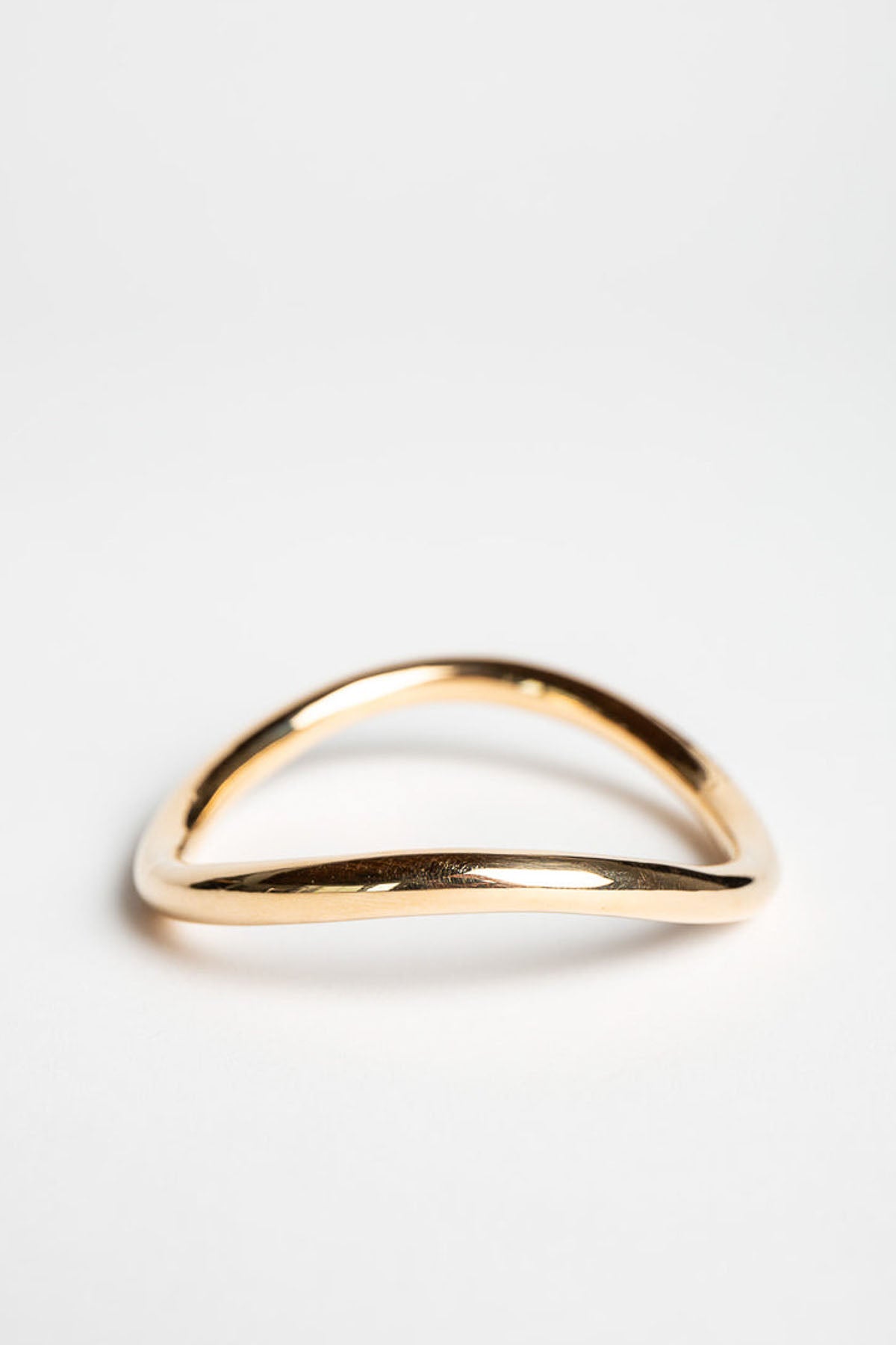 ADI HANDMADE | YELLOW GOLD ASYMMETRICAL BRACELET