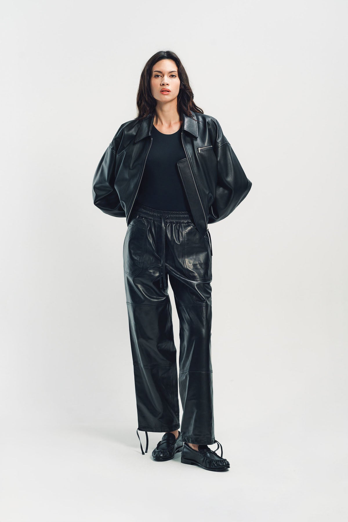 JIL SANDER | LEATHER BLOUSON
