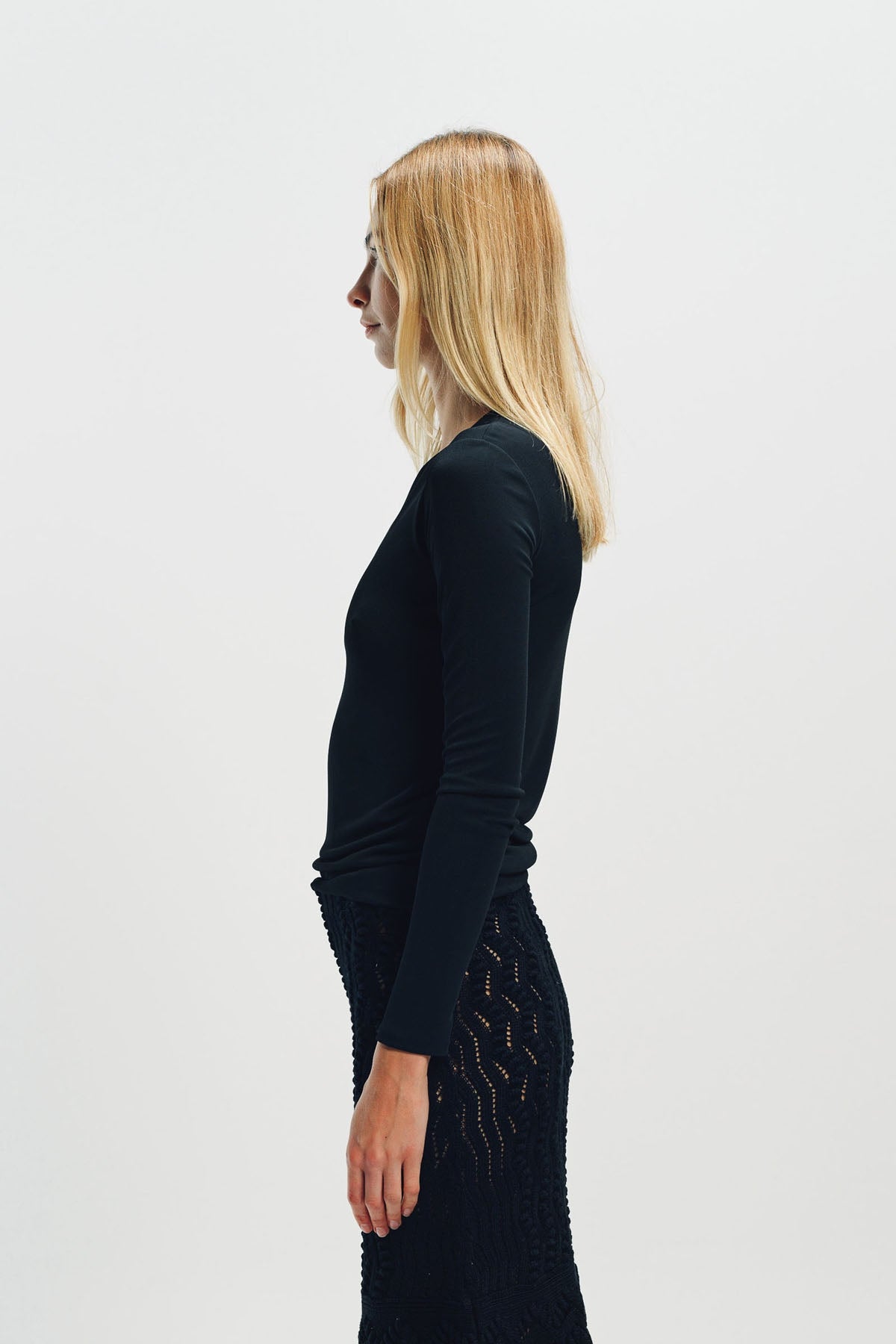 JIL SANDER | CREWNECK LONG SLEEVE T-SHIRT