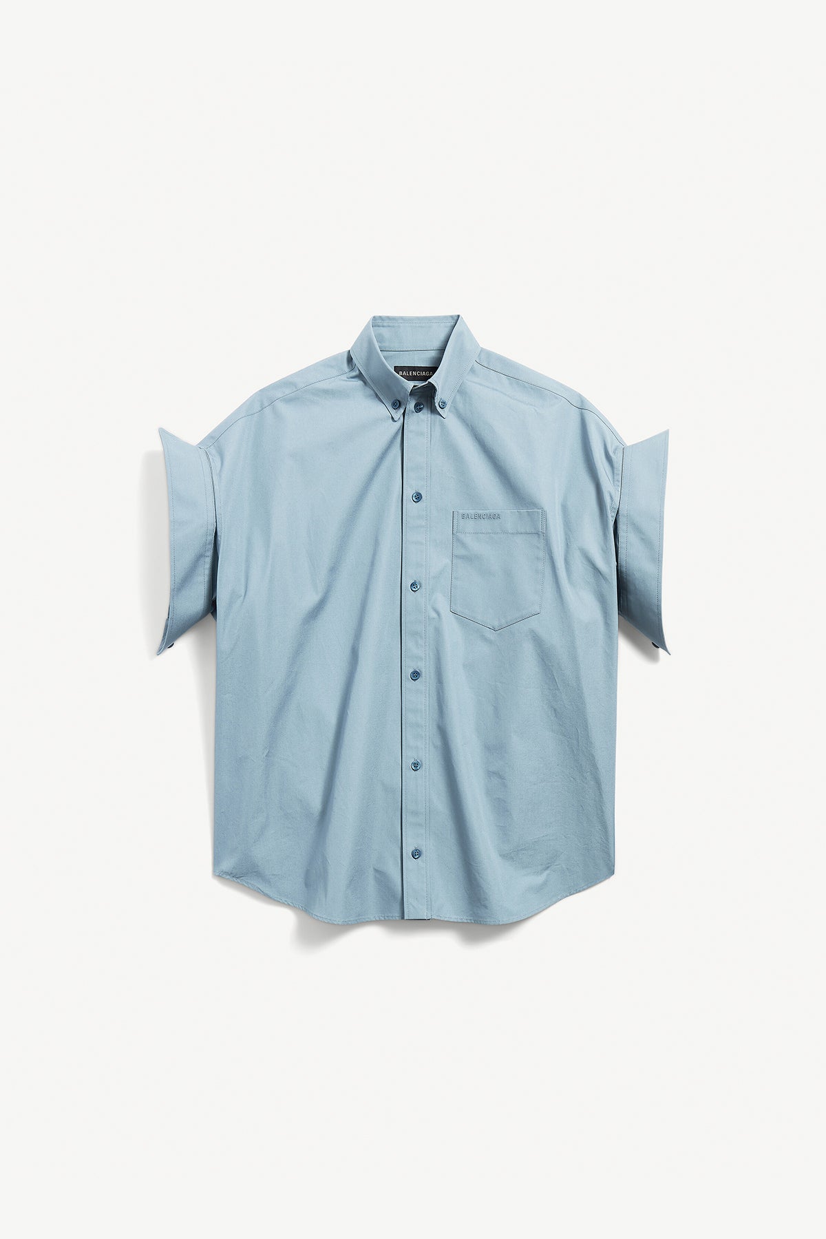 BALENCIAGA | TUCKED SLEEVE SHIRT