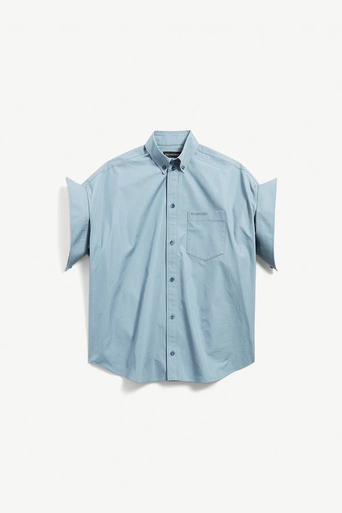 BALENCIAGA | TUCKED SLEEVE SHIRT