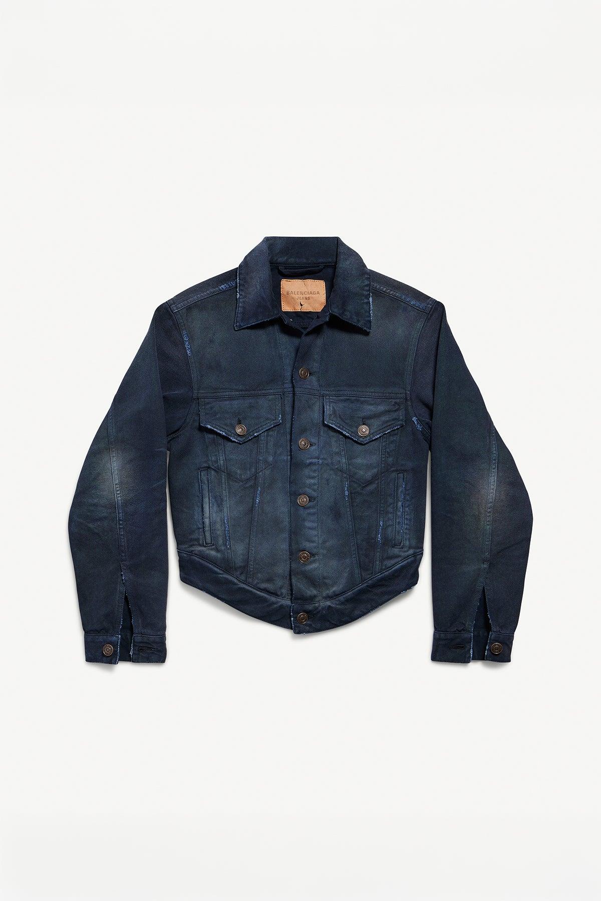 BALENCIAGA | CURVED WAISTBAND JACKET