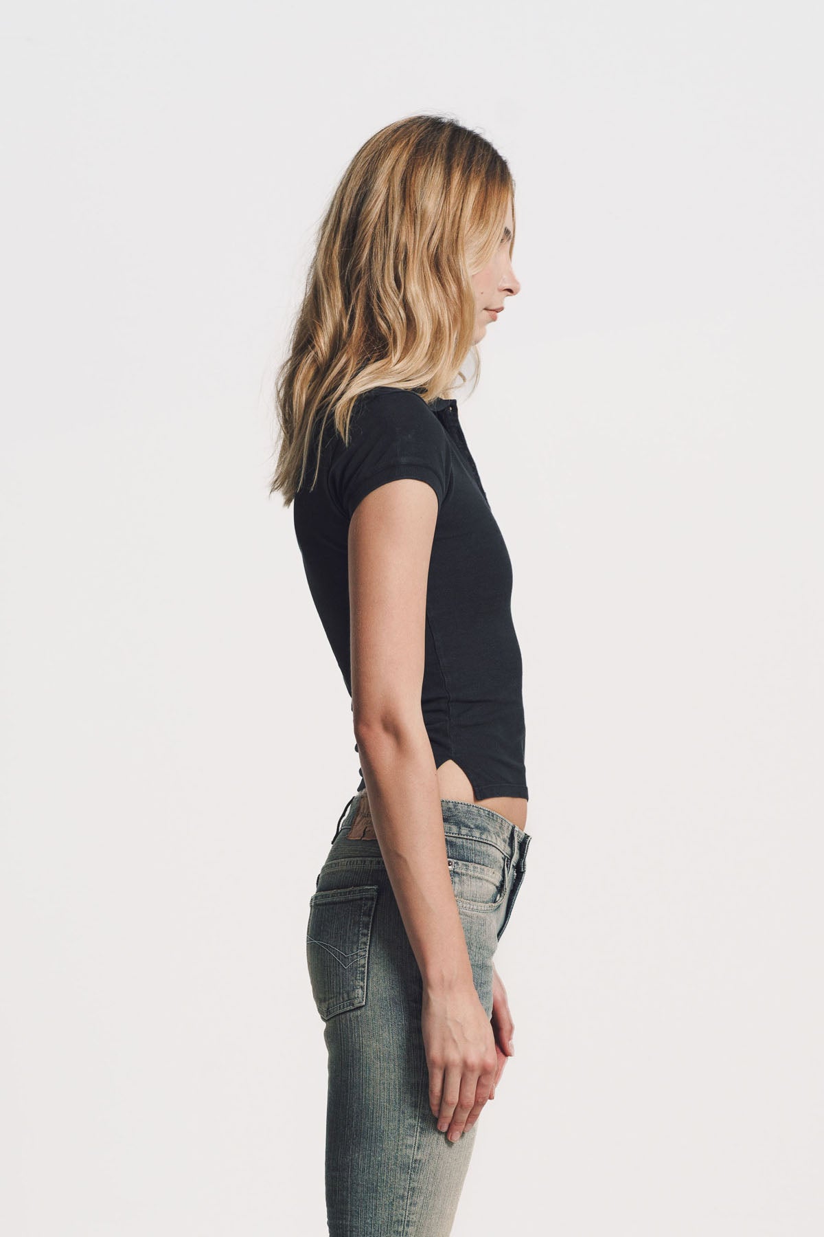 BALENCIAGA | CROPPED POLO