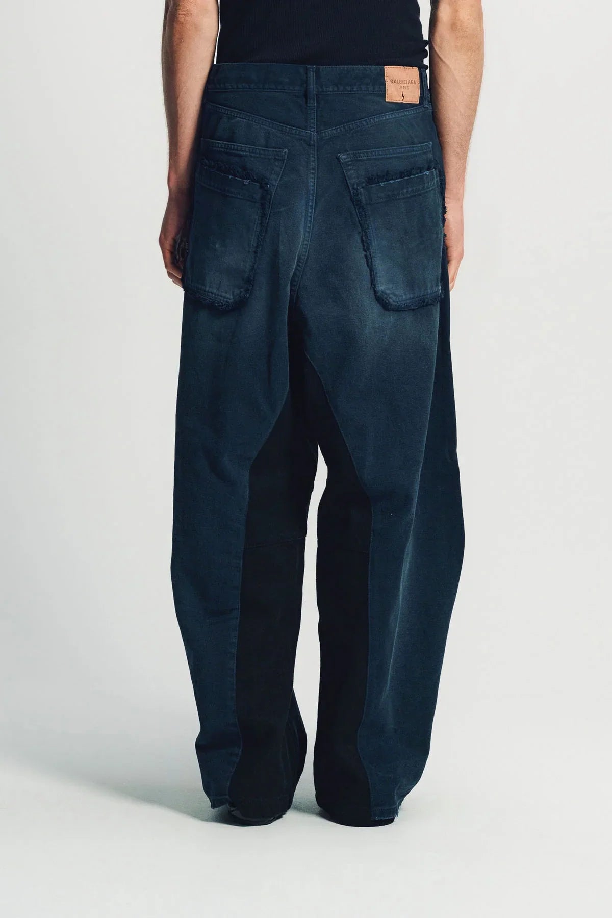 BALENCIAGA | PATCHED BAGGY PANTS