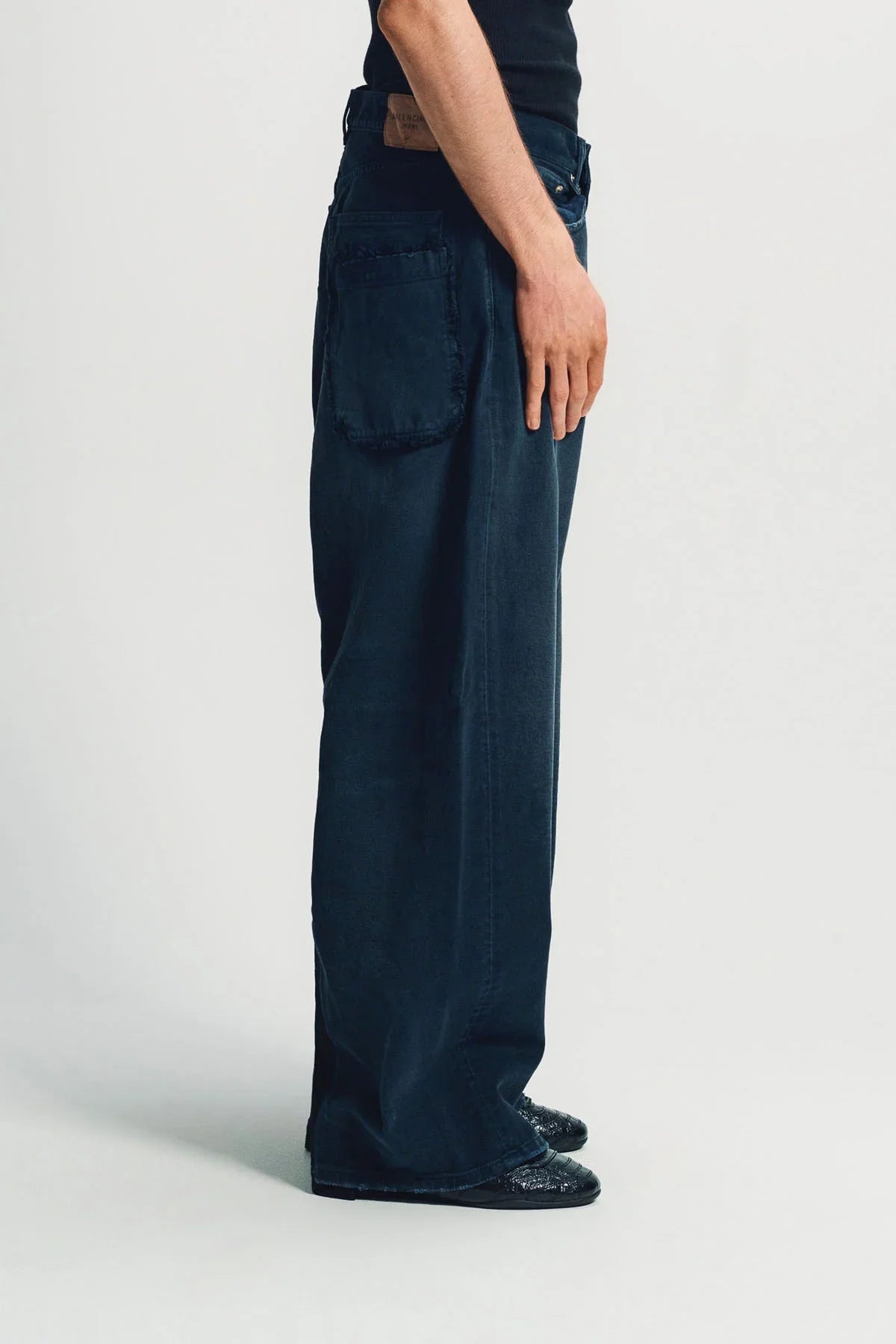 BALENCIAGA | PATCHED BAGGY PANTS