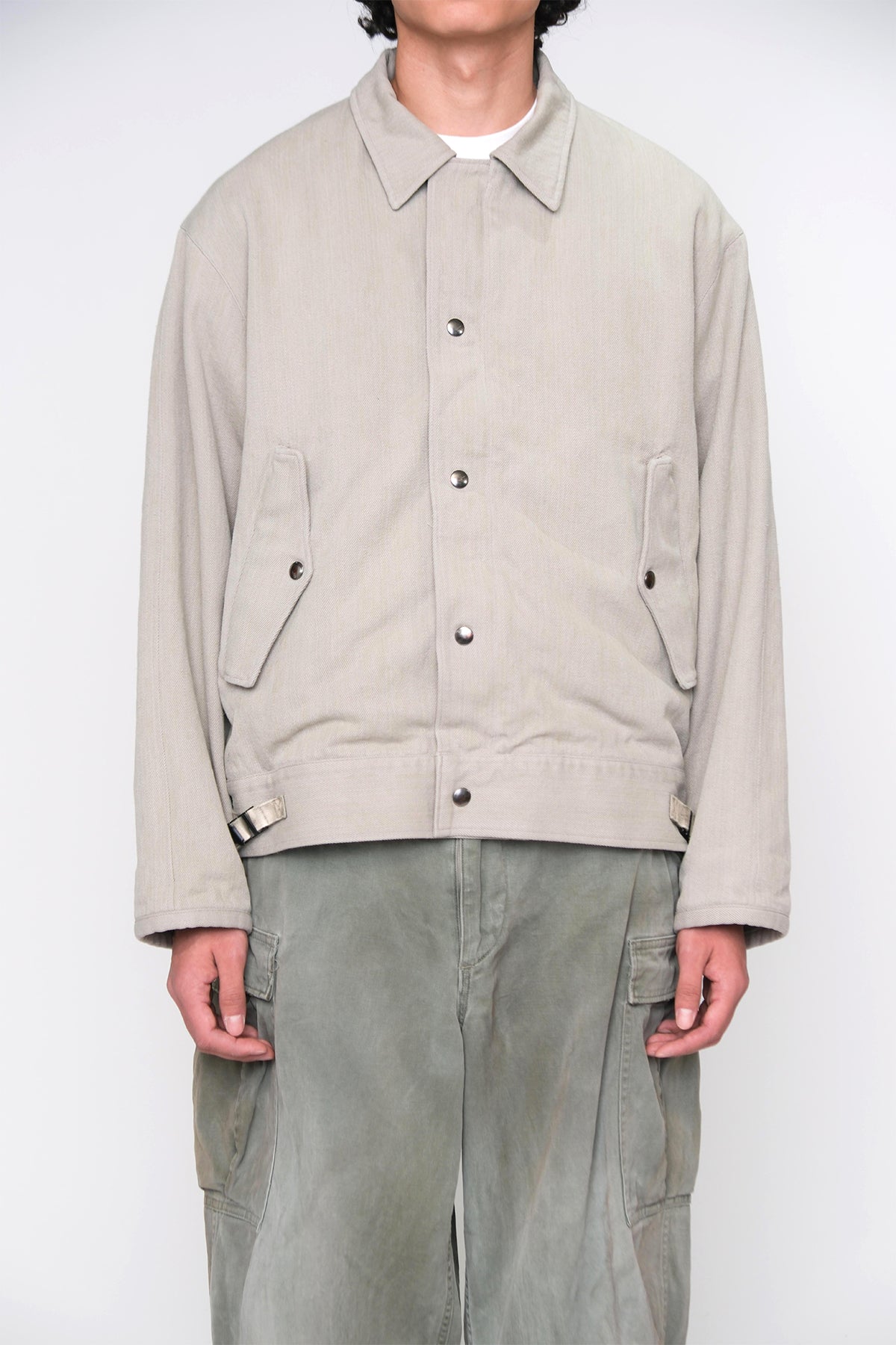 A.PRESSE | SILK NEP TYPE A-1 JACKET