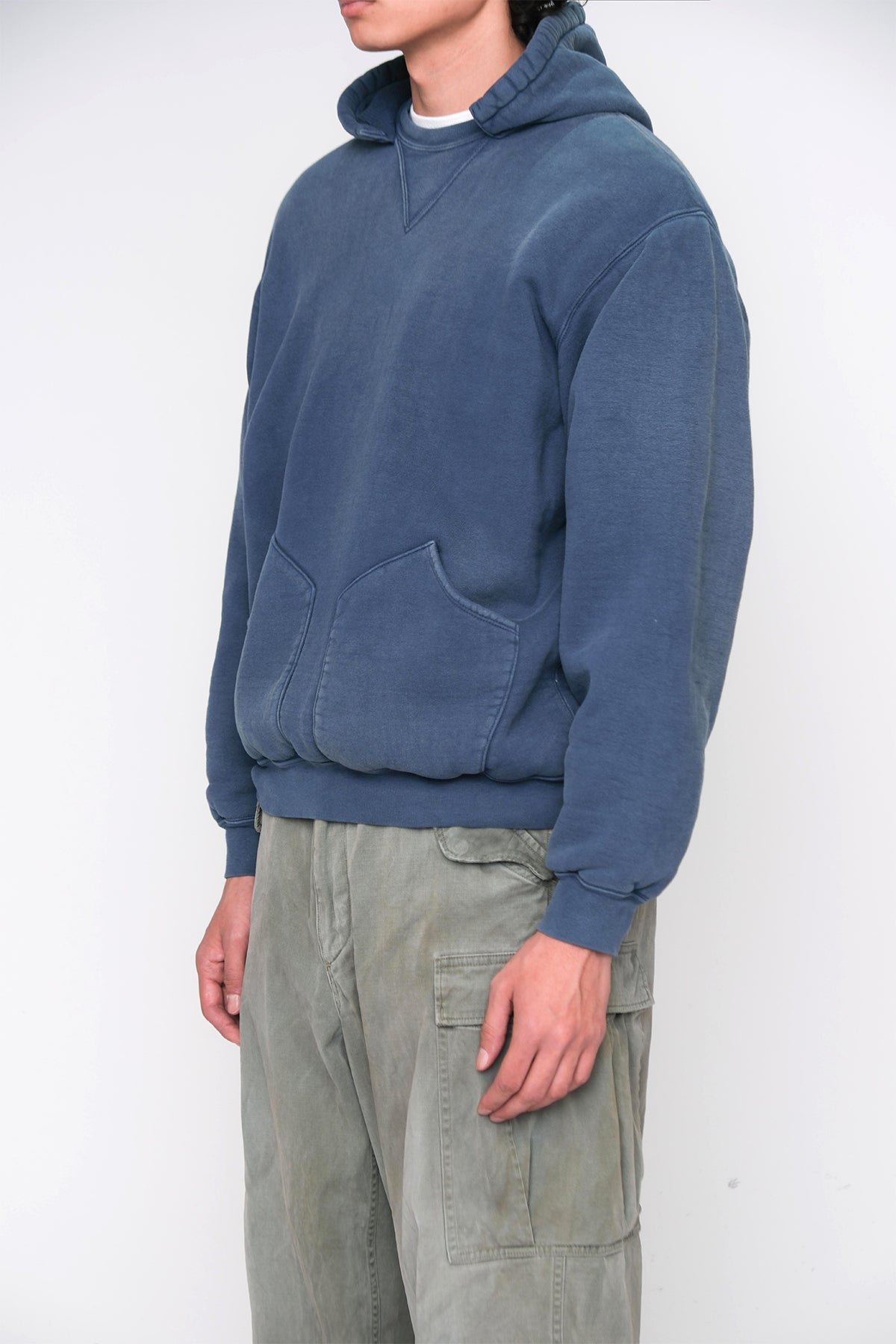 A.PRESSE | VINTAGE ATTACHED HOOD SWEAT PARKA