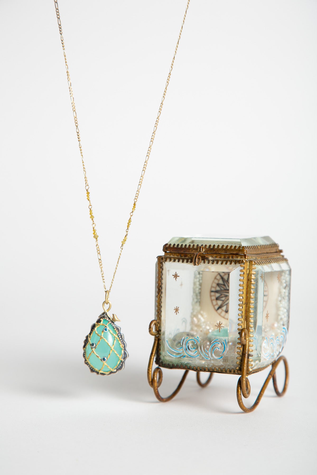 MELINDA RISK | MERMAID TEAR PENDANT / SCULPTURE