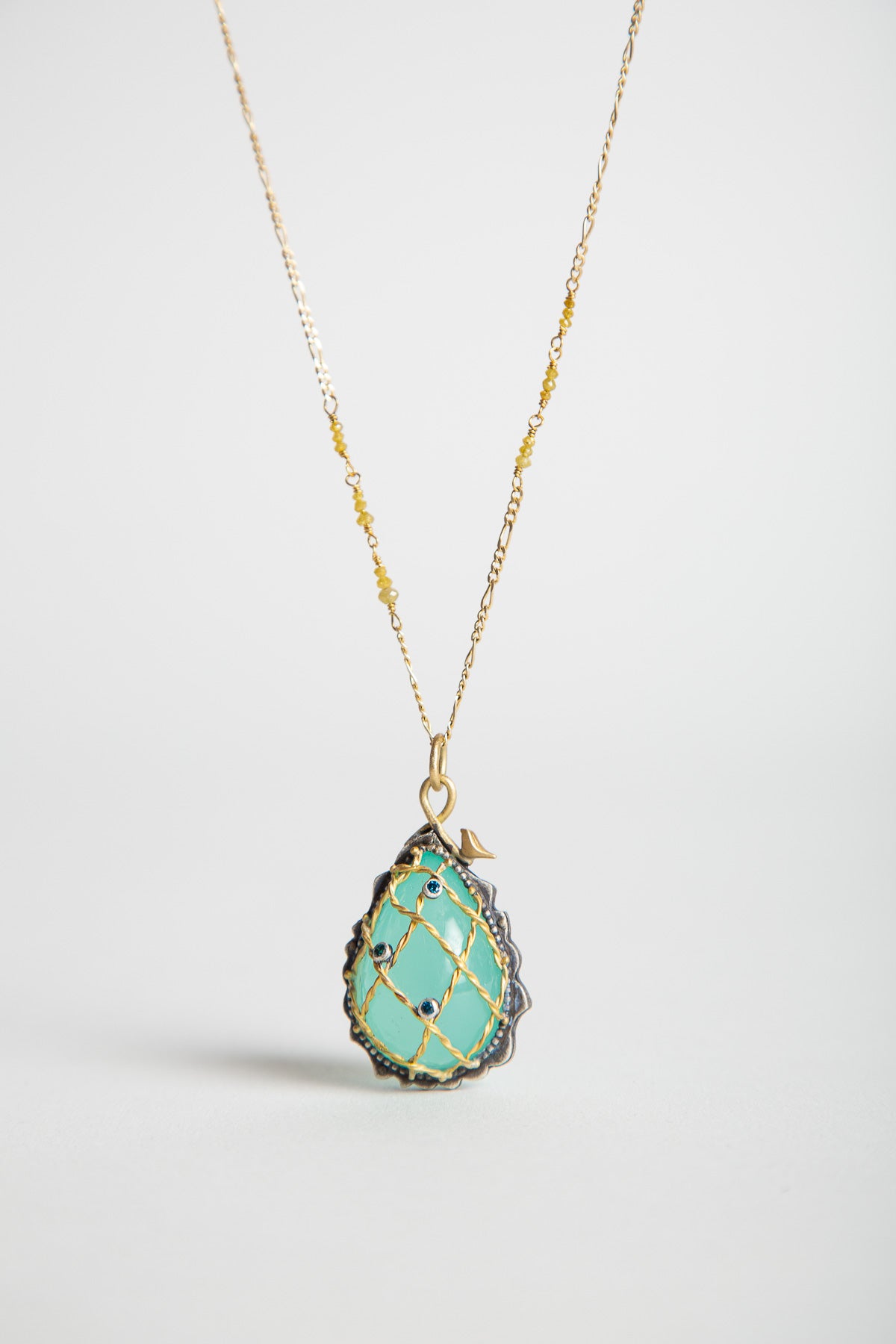 MELINDA RISK | MERMAID TEAR PENDANT / SCULPTURE