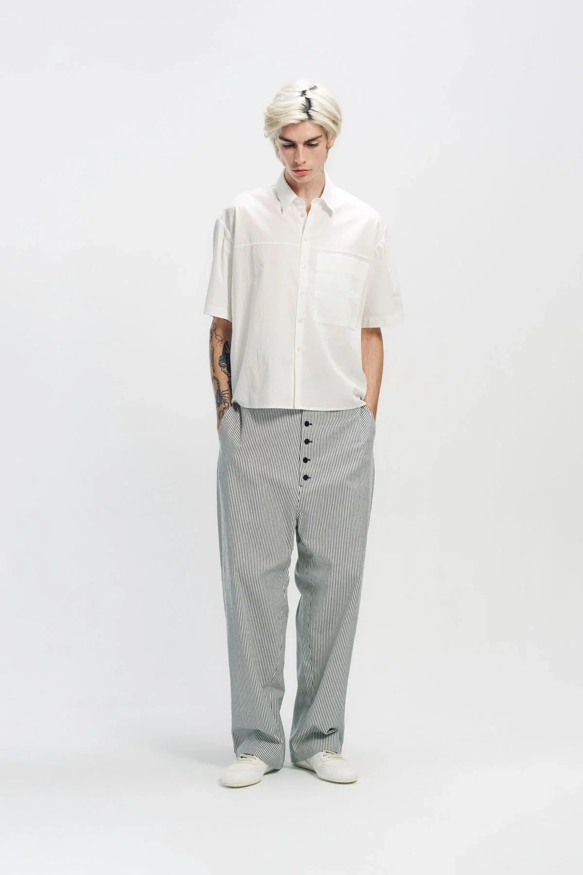 AUBERO | STRIPE PELTON PANTS