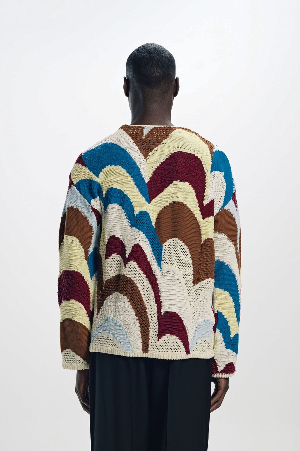 MARNI | CROCHET-EFFECT CARDIGAN