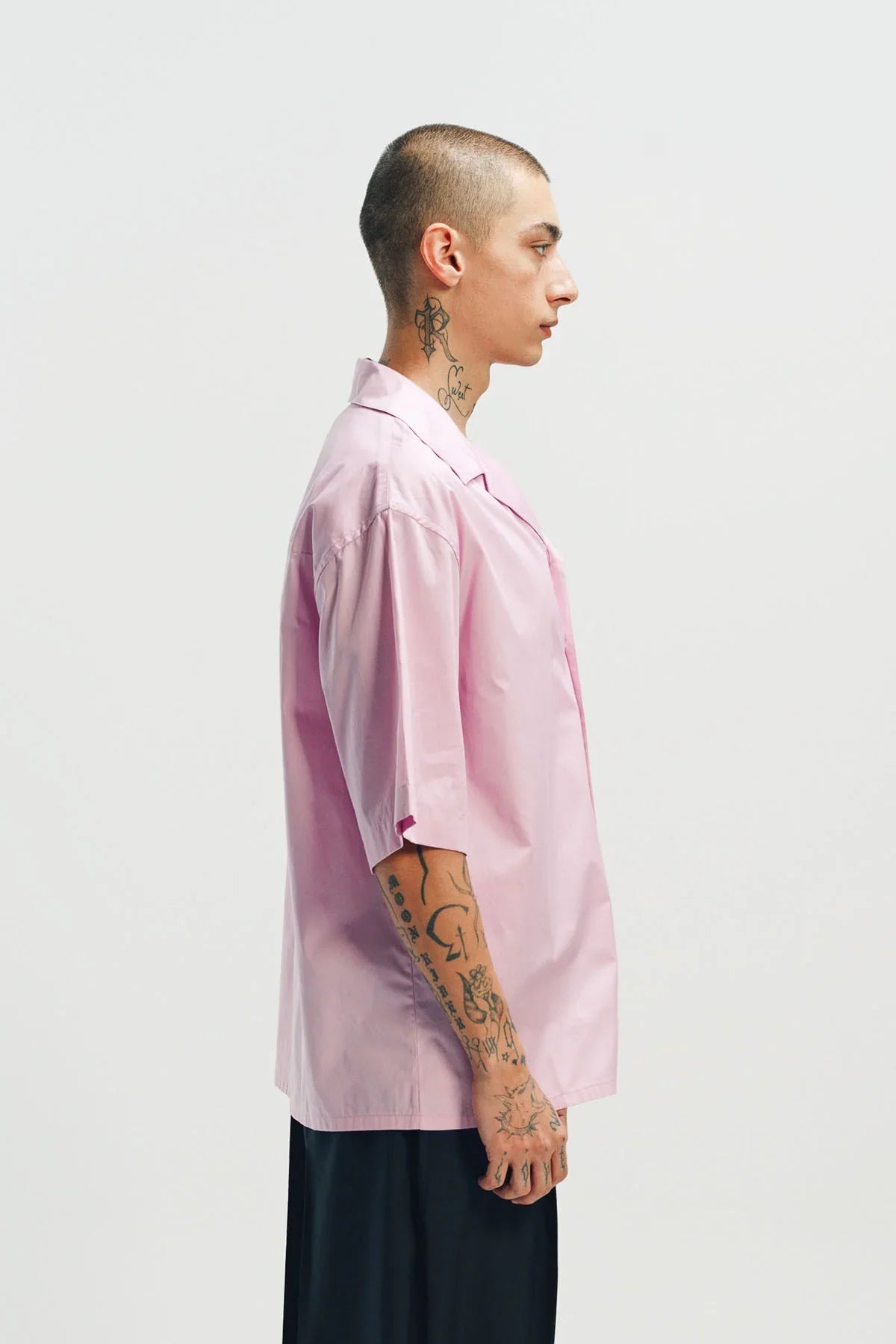 MARNI | POPLIN SHORT SLEEVE BOWLING SHIRT