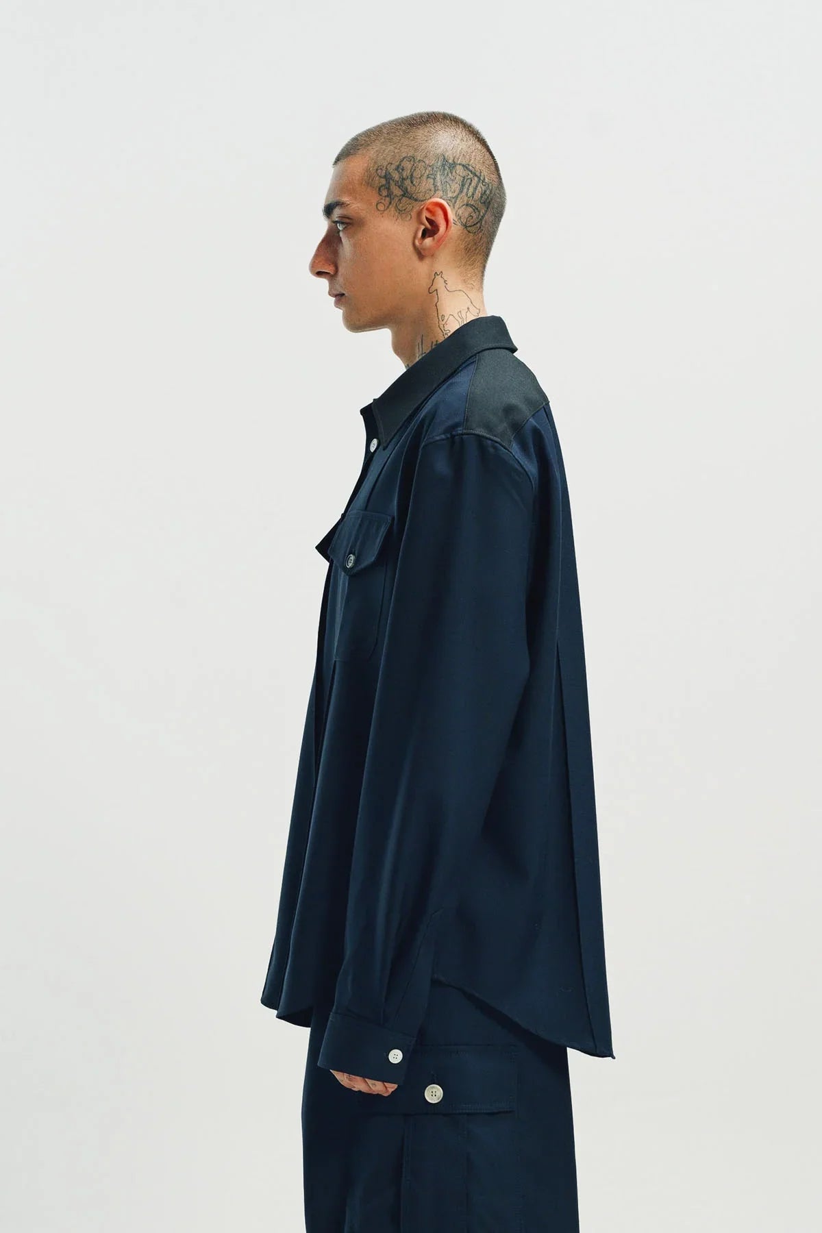 MARNI | WOOL LONG SLEEVE SHIRT