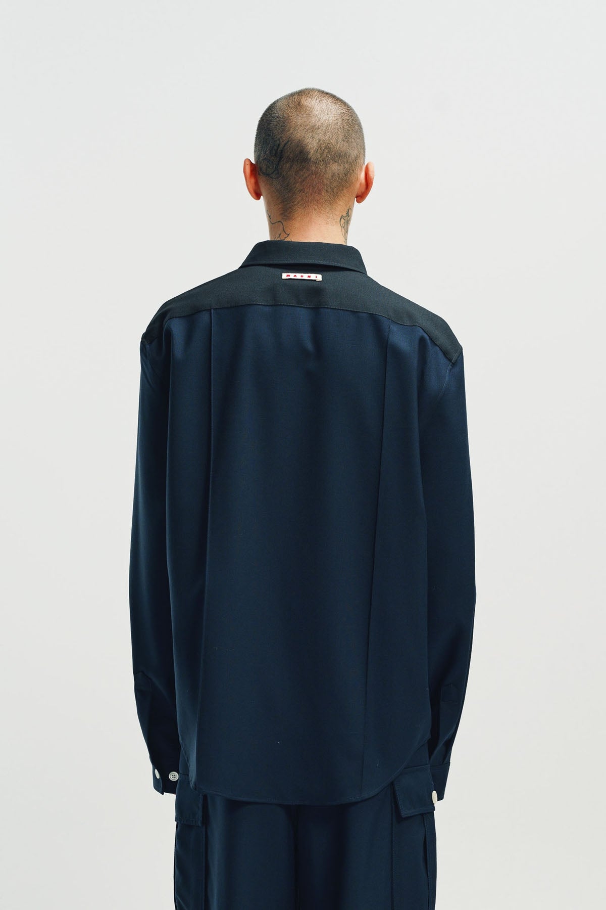 MARNI | WOOL LONG SLEEVE SHIRT