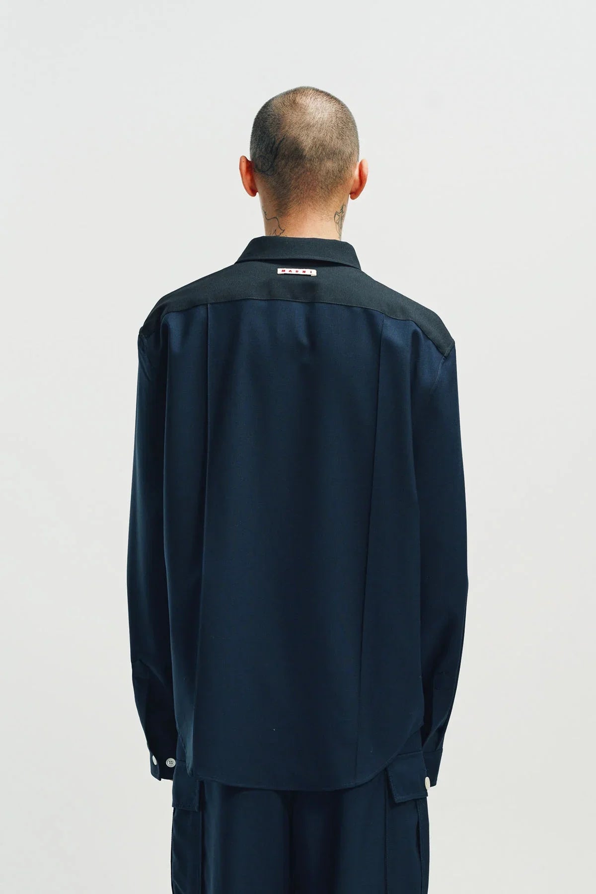 MARNI | WOOL LONG SLEEVE SHIRT