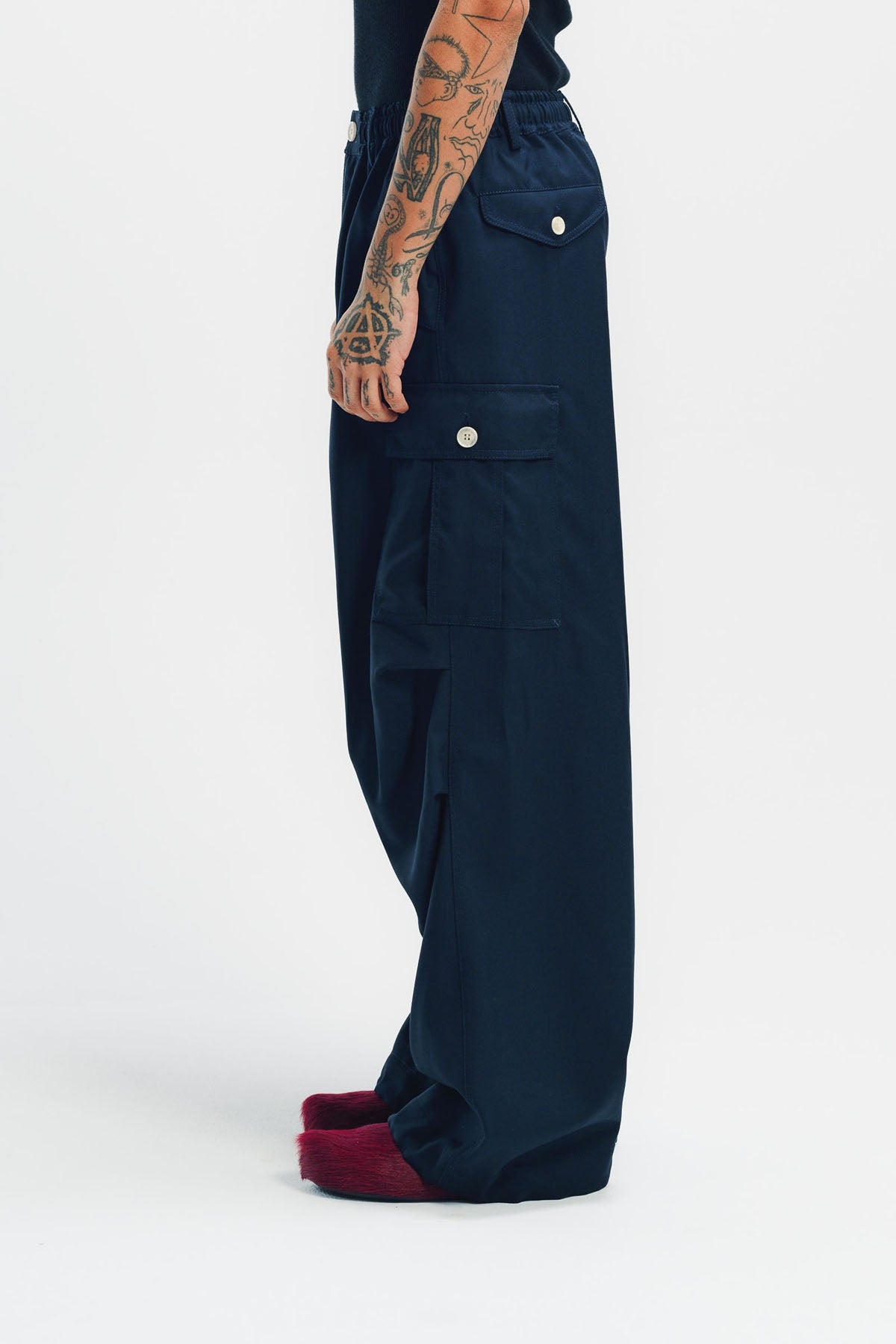 MARNI | TROPICAL WOOL TROUSERS