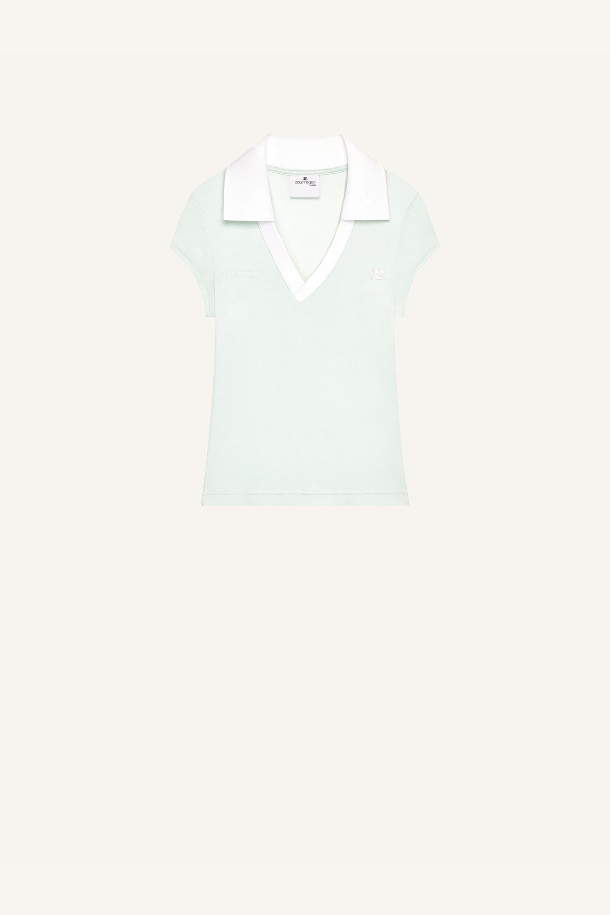 COURRÈGES | SPORTS CROP POLO