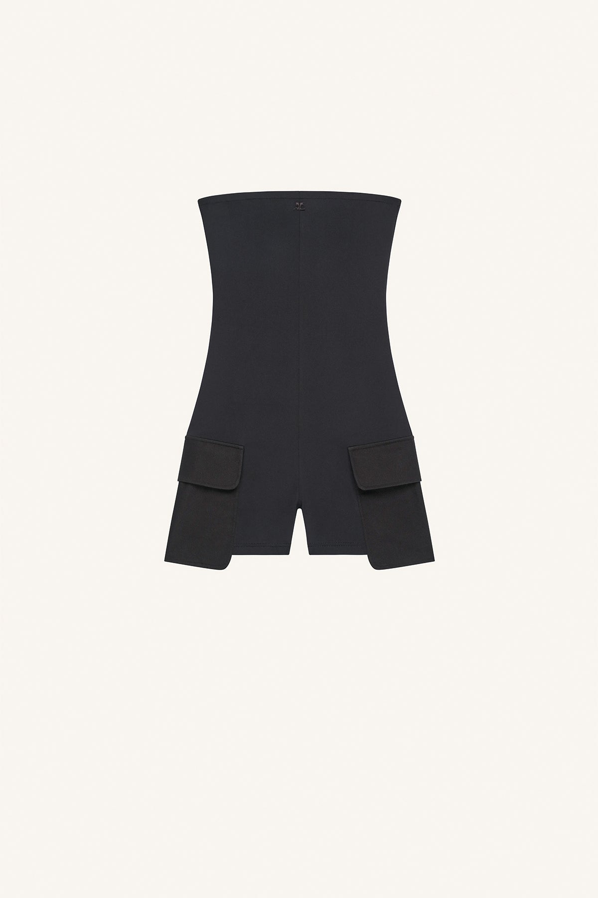 COURRÈGES | 2-POCKET JERSEY BUSTIER OVERALL