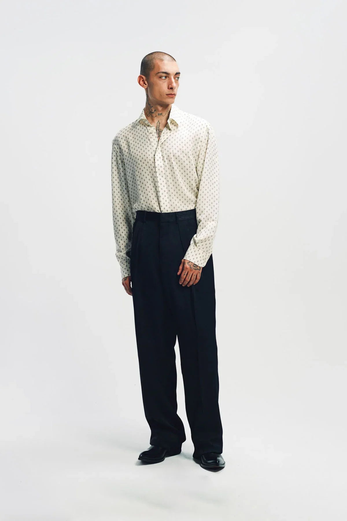 TOM FORD | CREPE DE CHINE PAISLEY PRINT FLUID FIT SHIRT