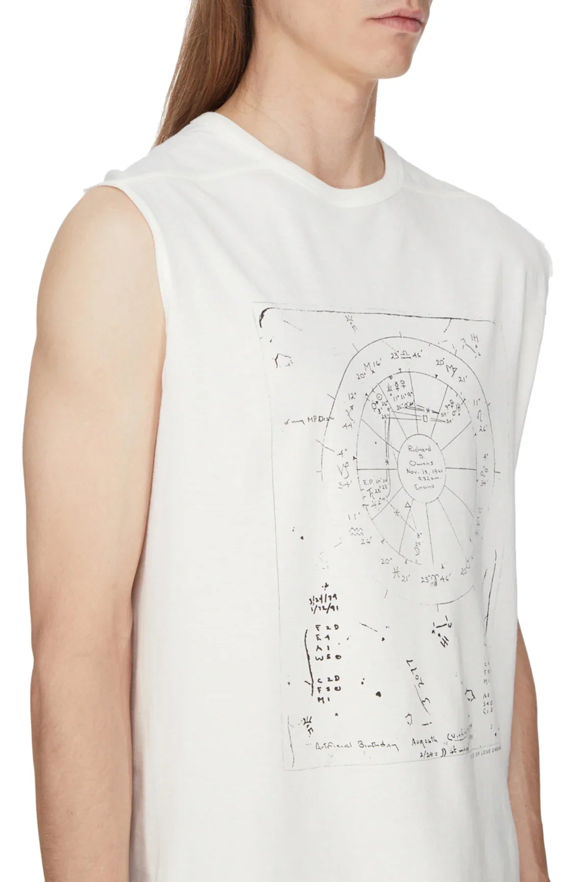 RICK OWENS | SLEEVELESS BRAD TEE