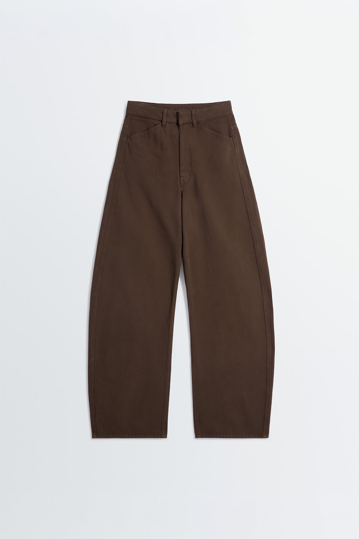LEMAIRE | HIGH WAISTED CURVED PANTS