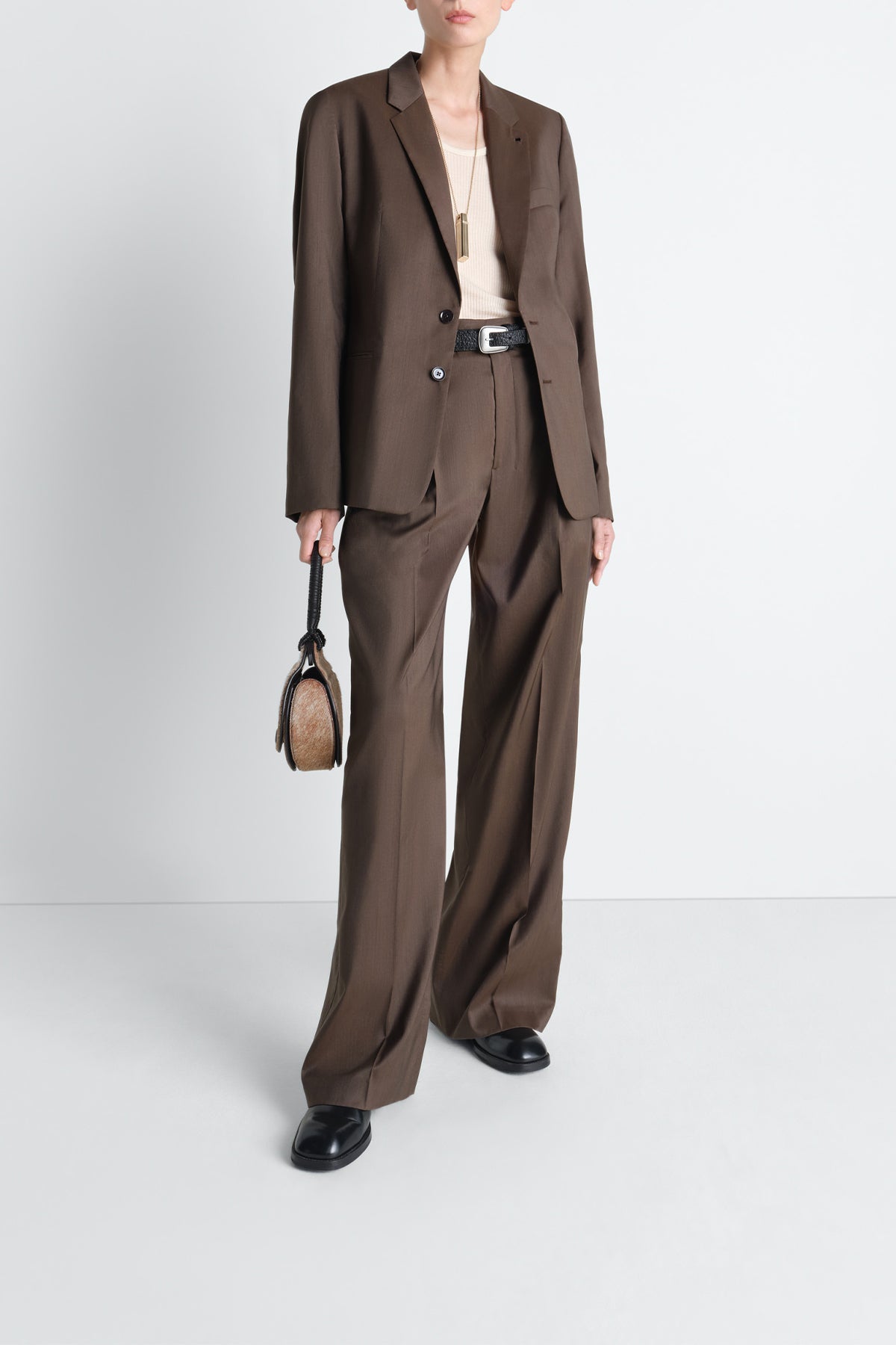 LEMAIRE | SINGLE BREASTED TAILORED JACKET