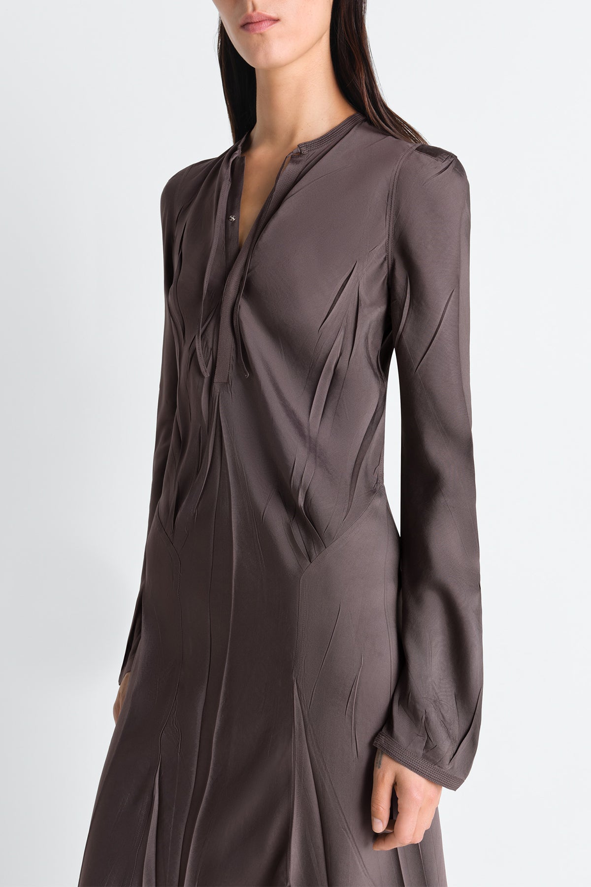 LEMAIRE | CREASED BIAS DRESS