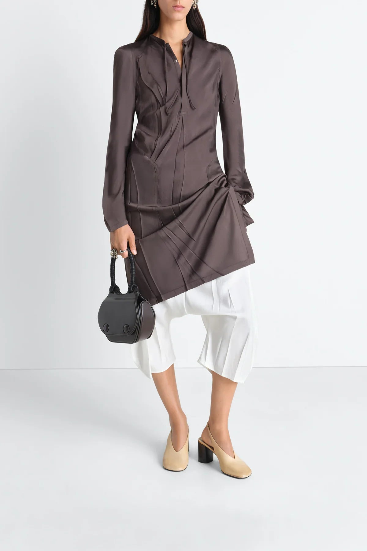 LEMAIRE | CREASED BIAS DRESS