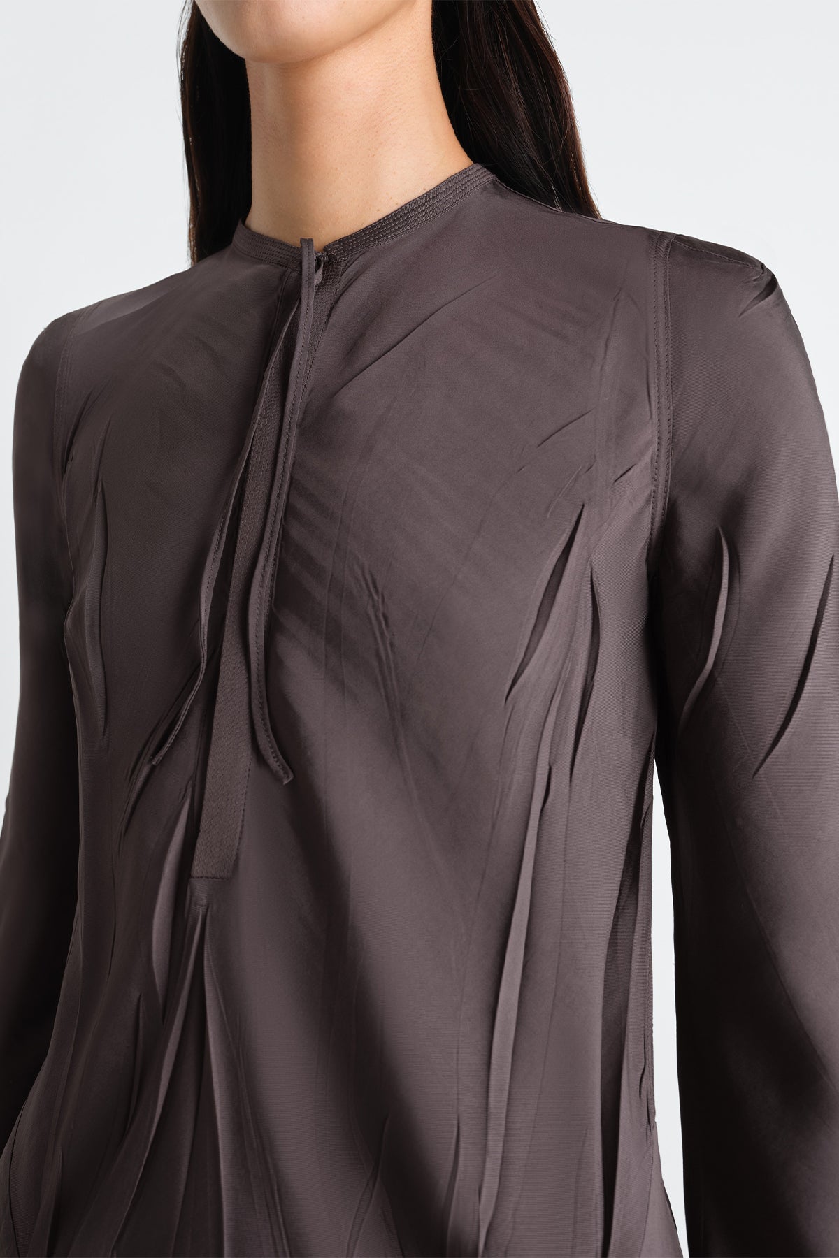 LEMAIRE | CREASED BIAS DRESS